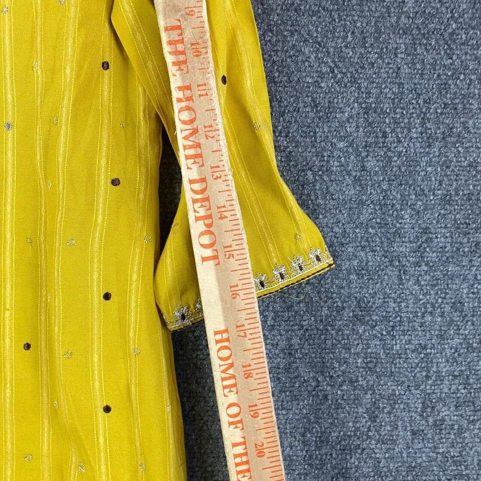 Other Indian Dress Women's Size 42 Medium 3/4 Sleeve Maxi Formal Size M / US 6-8 / IT 42-44 - 5 Thumbnail