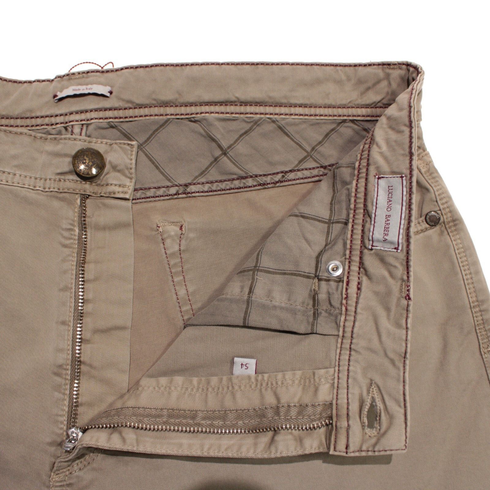 Luciano Barbera Luciano Barbera New with tags Chino Size 38 US In Beige Size US 38 / EU 54 - 3 Thumbnail