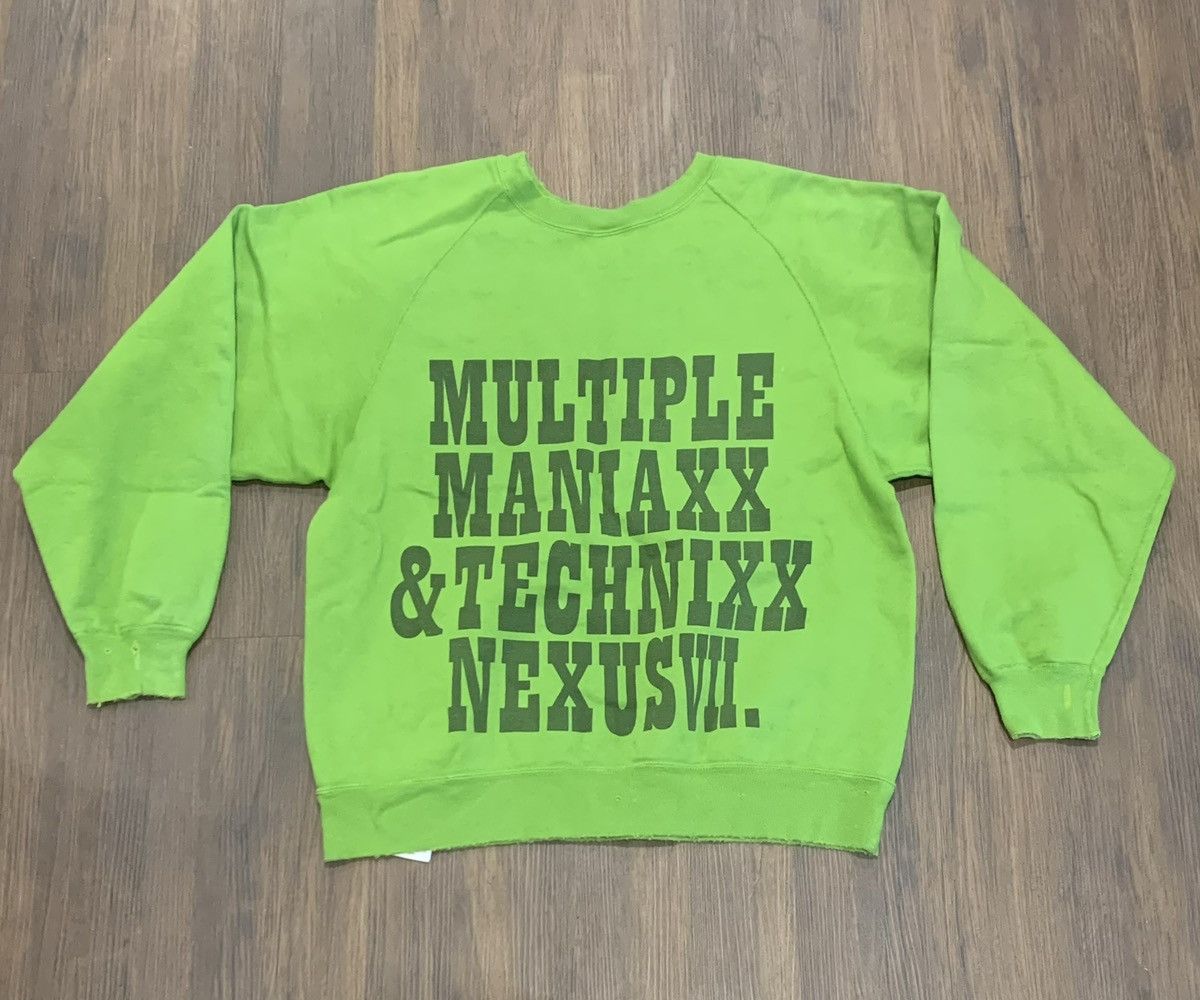 NEXUSVII NEXUS VII Snoopy Franken Crewneck Sweatshirt Sz M Japan Used Size US M / EU 48-50 / 2 - 5 Thumbnail