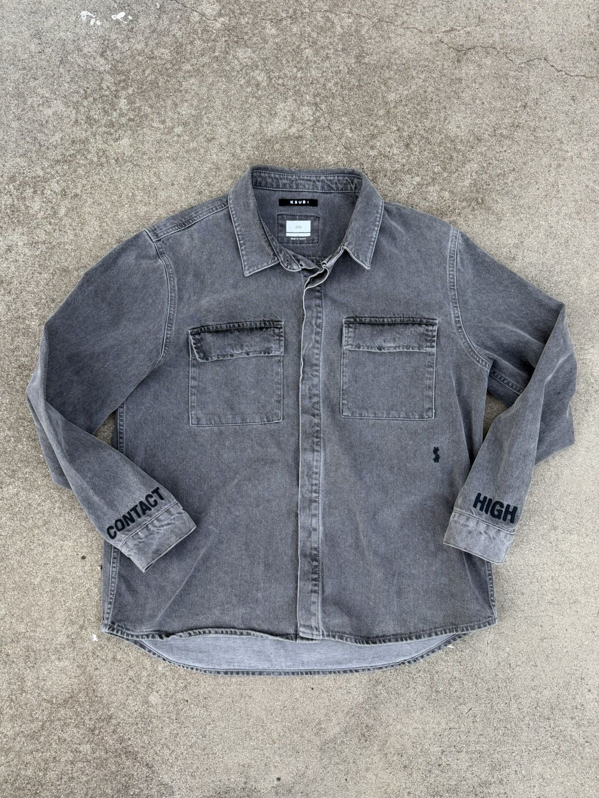 Ksubi Ksubi Denim Shirt Size US L / EU 52-54 / 3 - 2 Thumbnail