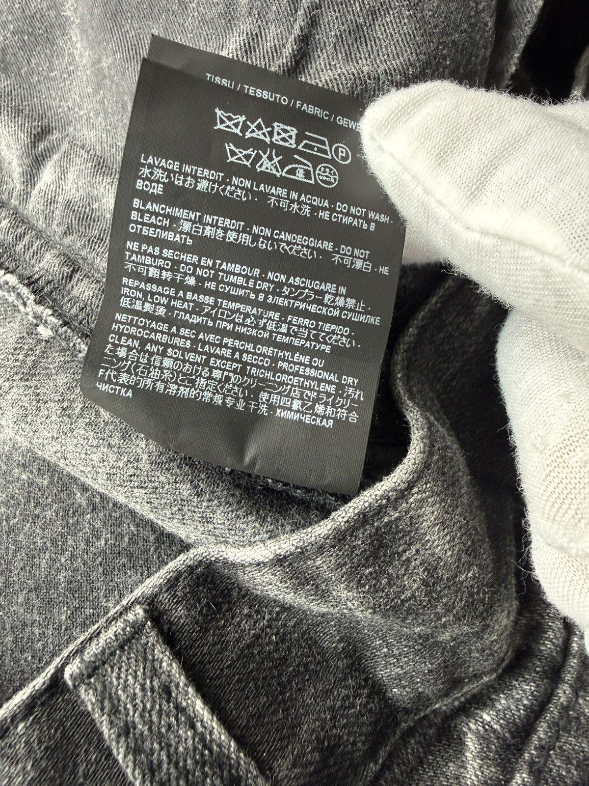Saint Laurent Paris D02 Marble/Thunder Jeans Spring 2016 Size US 36 / EU 52 - 7 Thumbnail