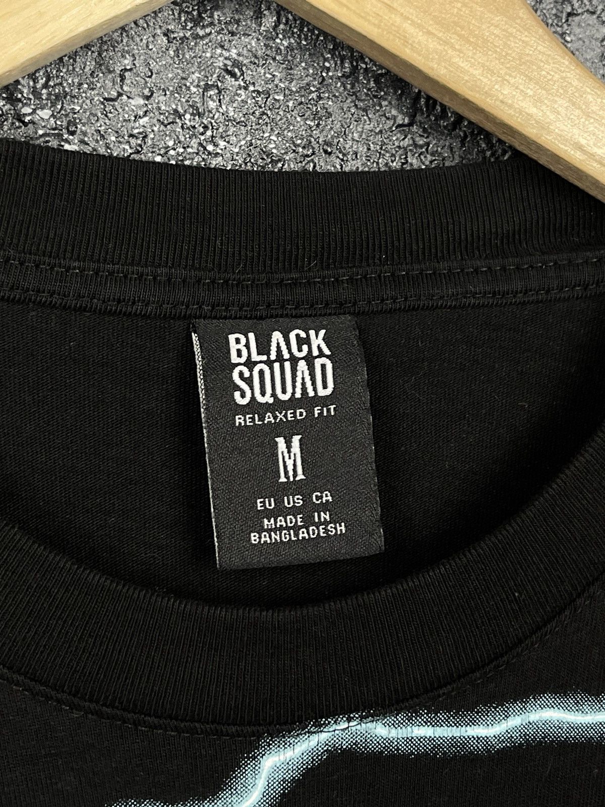 Band Tees ROUGH Y2K Black Squad Relaxed Fit Crazy Logo T-Shirt Size M Size US M / EU 48-50 / 2 - 5 Thumbnail