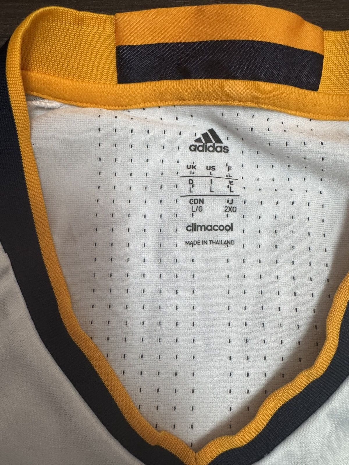 Adidas Adizero LA Los Angeles Galaxy #33 Villarreal Soccer Jersey Size US L / EU 52-54 / 3 - 3 Thumbnail