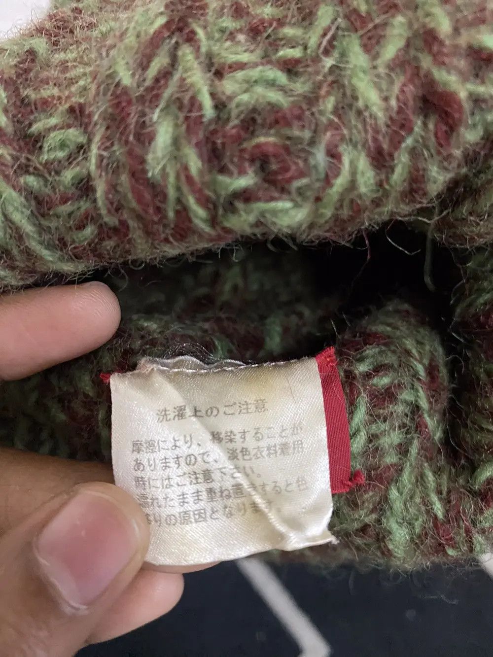 Japanese Brand × Vintage Vintage Knit Beanie Hat Size ONE SIZE - 6 Thumbnail