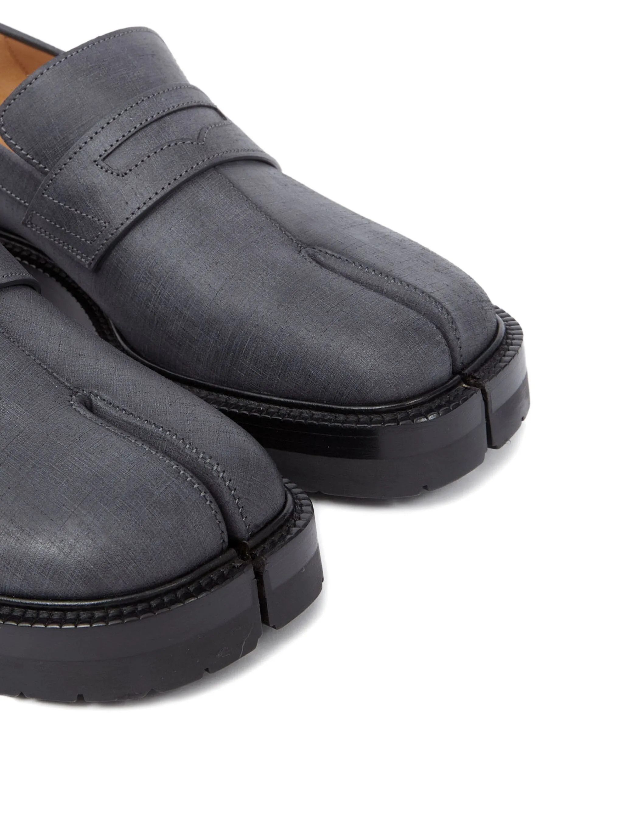 Maison Margiela o1bcso1str0226 Tabi County Loafers in Grey Size US 10 / EU 43 - 4 Thumbnail