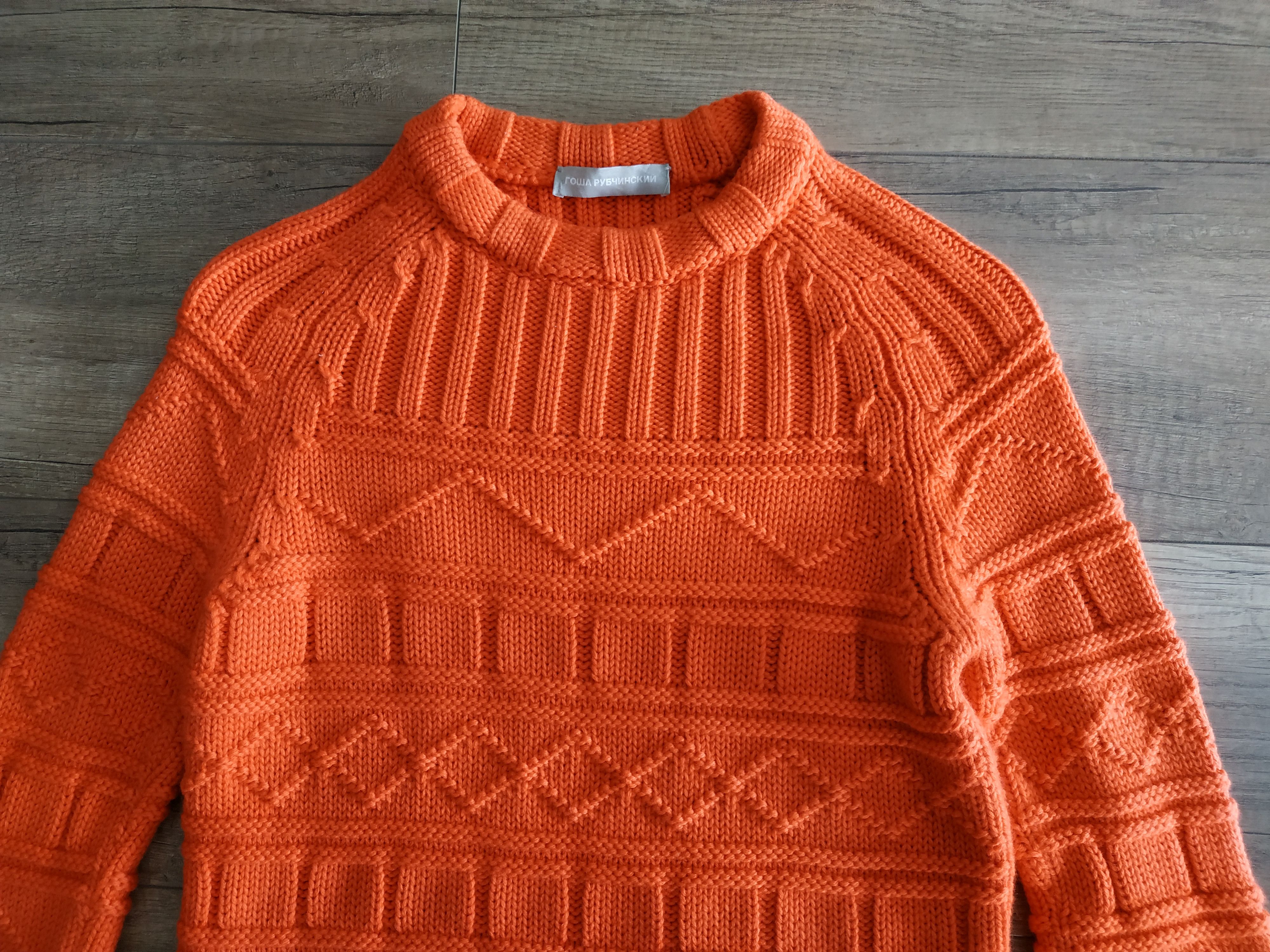 Gosha Rubchinskiy Gosha Rubchinskiy Women's Wool Knit Sweater/Pullover, s.XS Size XS / US 0-2 / IT 36-38 - 3 Thumbnail