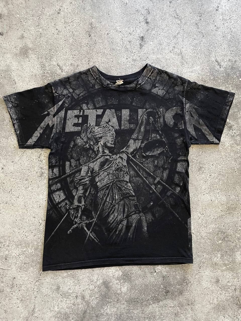 Metallica × Vintage Metallica Full Print Double Side Tee Y2k 2008 Size US M / EU 48-50 / 2 - 1 Thumbnail