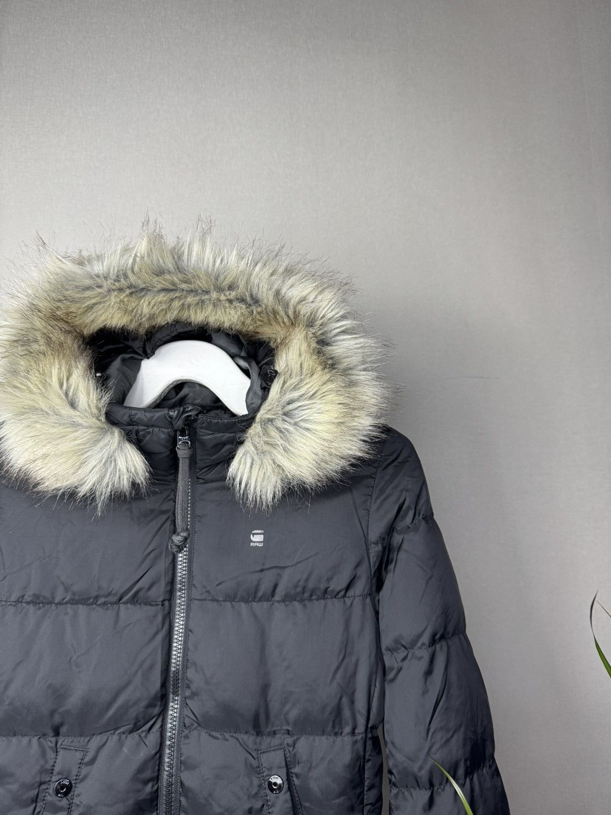 G-Star × Japanese Brand × Le Grande Bleu (L.G.B.) G-Star RawY2K Faux Fur Parka Jacket Ifsixwasnine LGB styled Size XS / US 0-2 / IT 36-38 - 3 Thumbnail
