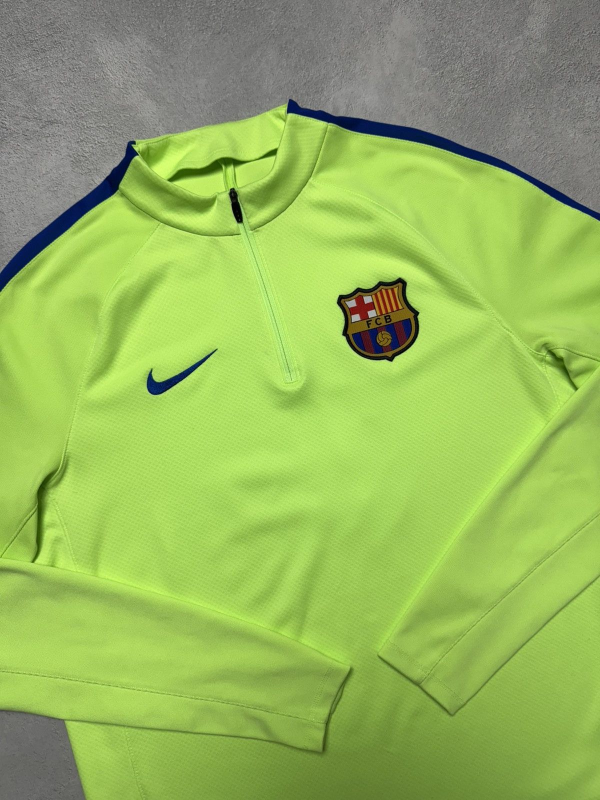 Nike Barcelona 2016 2017 Football Soccer Drill Top Nike Size US L / EU 52-54 / 3 - 3 Thumbnail