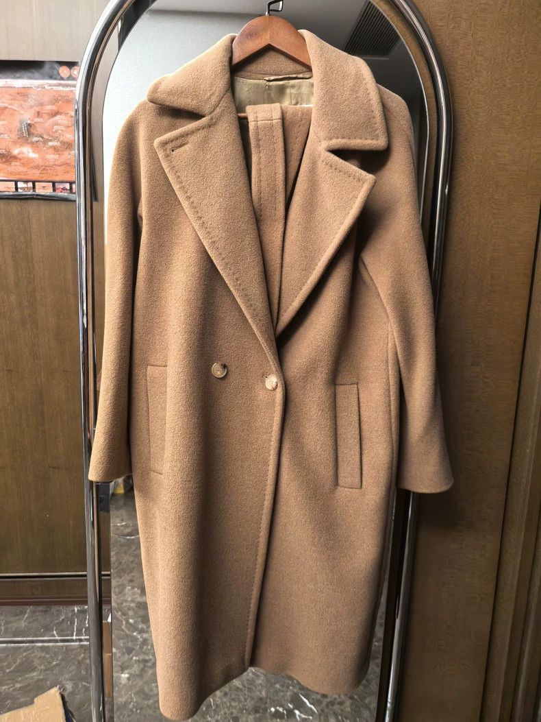 Maxmara Camel Wool Long Coat -dmc