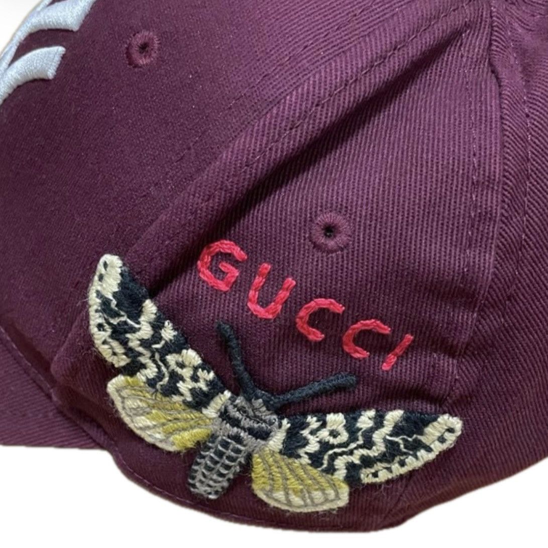 Gucci Gucci x MLB NY Yankees Butterfly Cap Size ONE SIZE - 5 Thumbnail