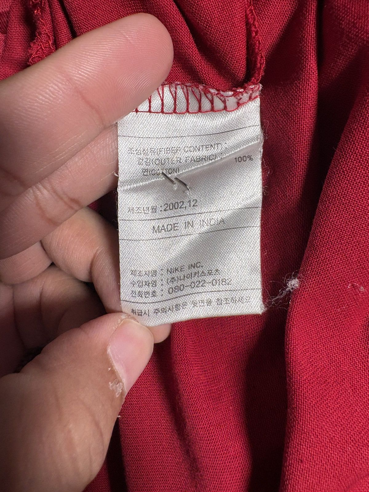 Nike VTG 2002 Nike Tiger Woods Polo Shirt Red Y2K Archival Golf Size US XL / EU 56 / 4 - 12 Thumbnail
