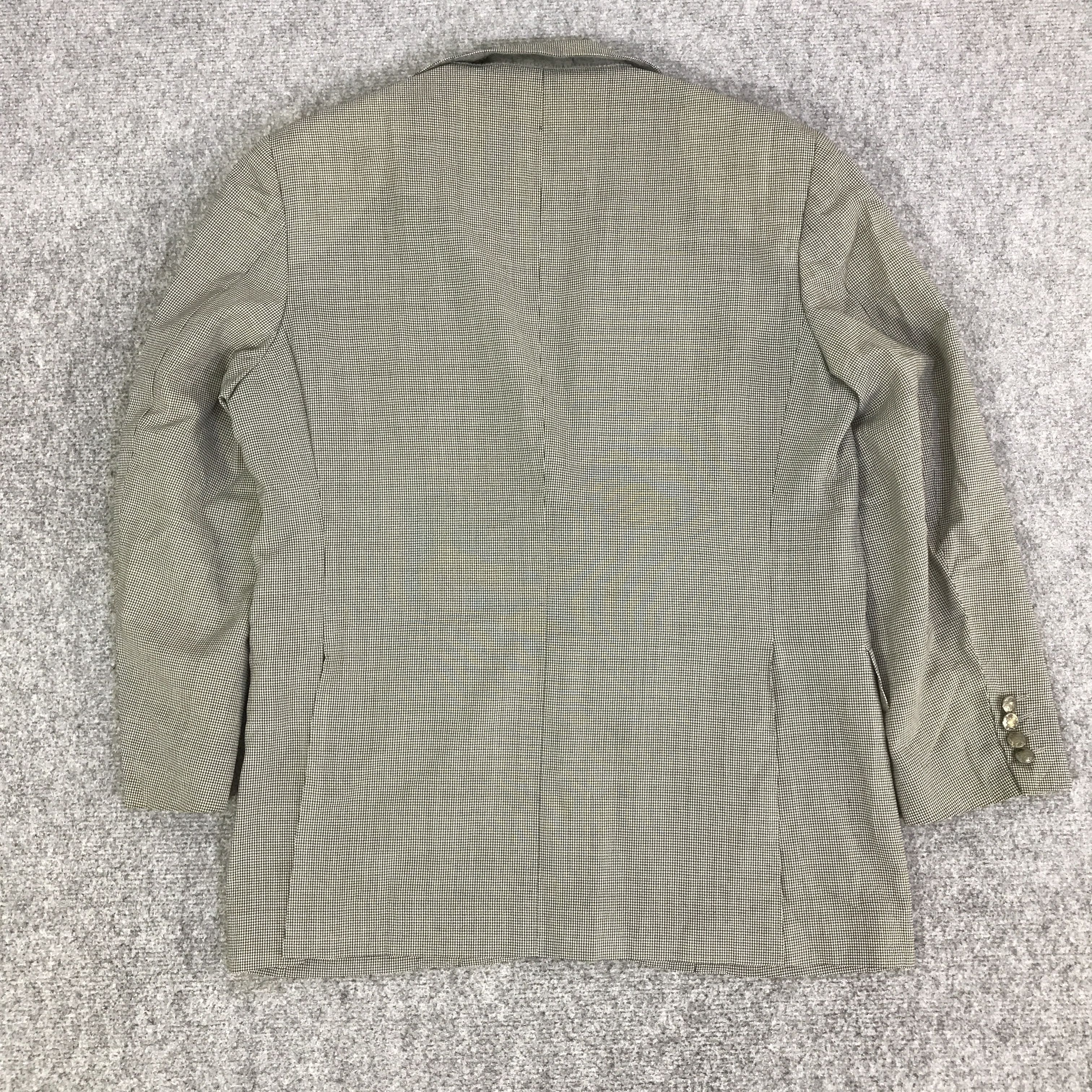Burberry BURBERRY BLAZER COAT JACKET K107B23 Size US L / EU 52-54 / 3 - 3 Thumbnail