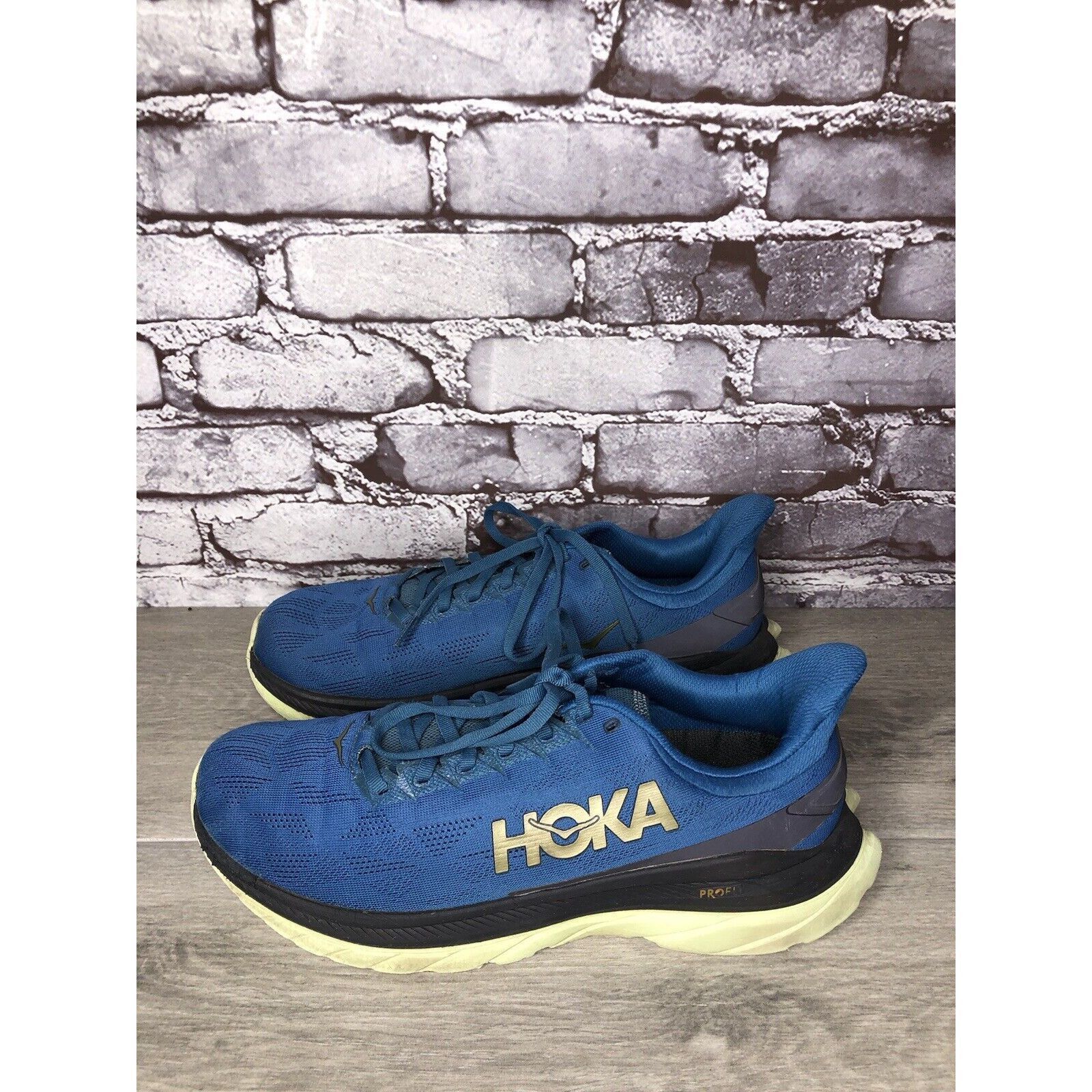 Hoka Hoka One One Mach 4 Blue Coral Synthetic Lace Up Running Sho Size US 9.5 / EU 42-43 - 24 Thumbnail
