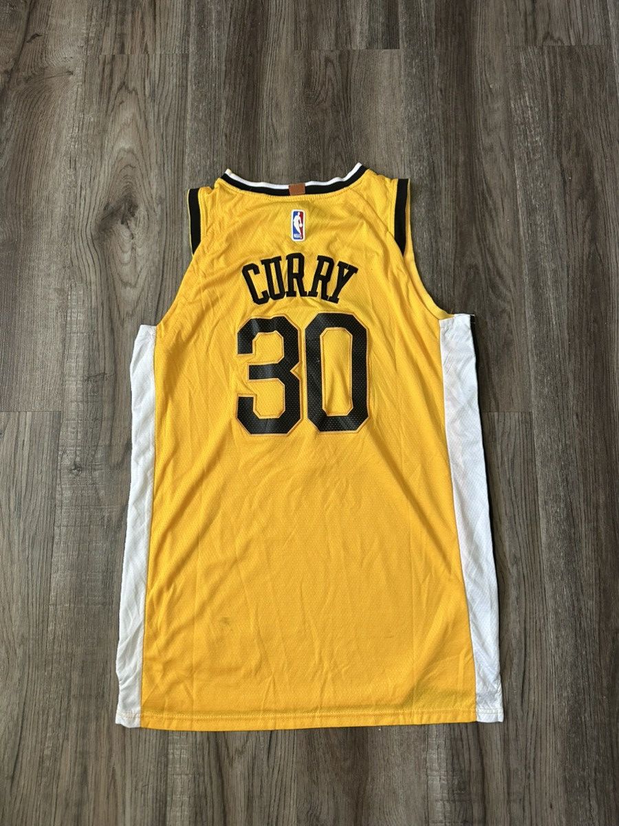 NBA Golden State Warriors The City Classic Edition Jersey Curry Size US XL / EU 56 / 4 - 6 Thumbnail