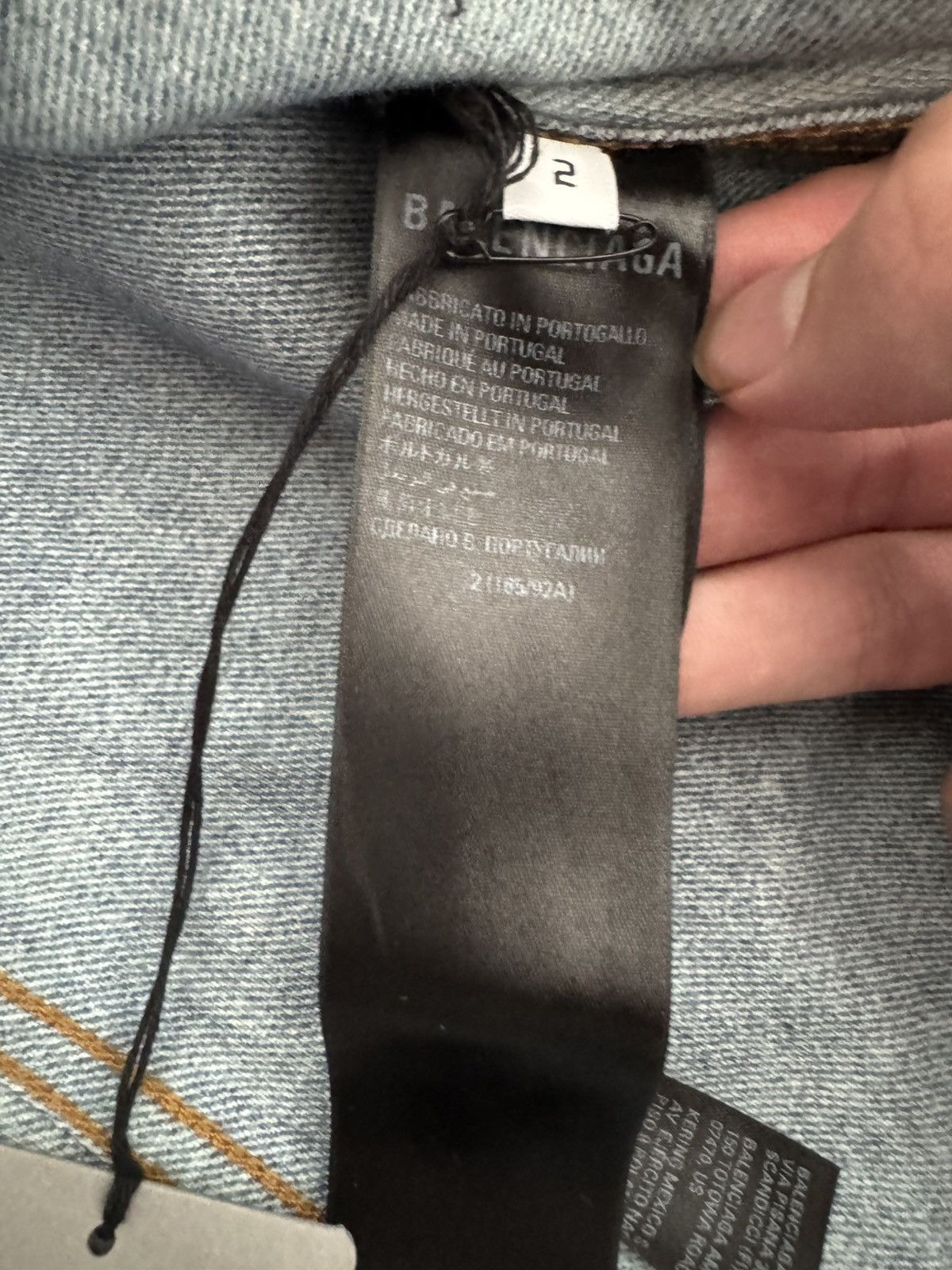 Balenciaga Tromp Loeil jean jacket Size US L / EU 52-54 / 3 - 6 Thumbnail