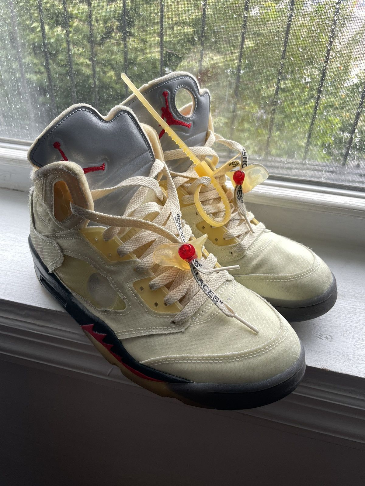 Air Jordan 5 Retro Off-White Sail