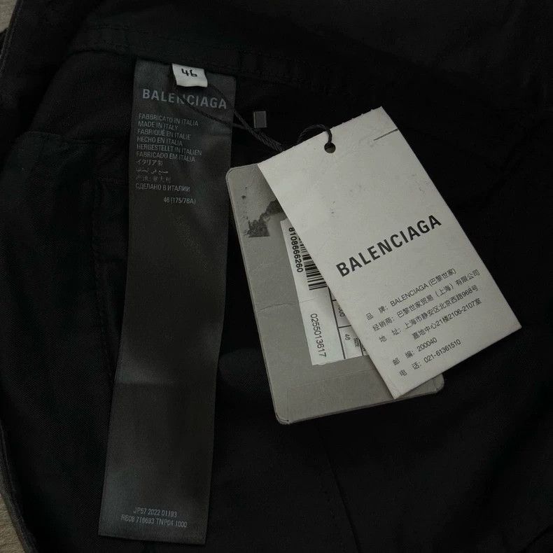 Balenciaga Balenciaga Black shorts Size US 30 / EU 46 - 4 Thumbnail