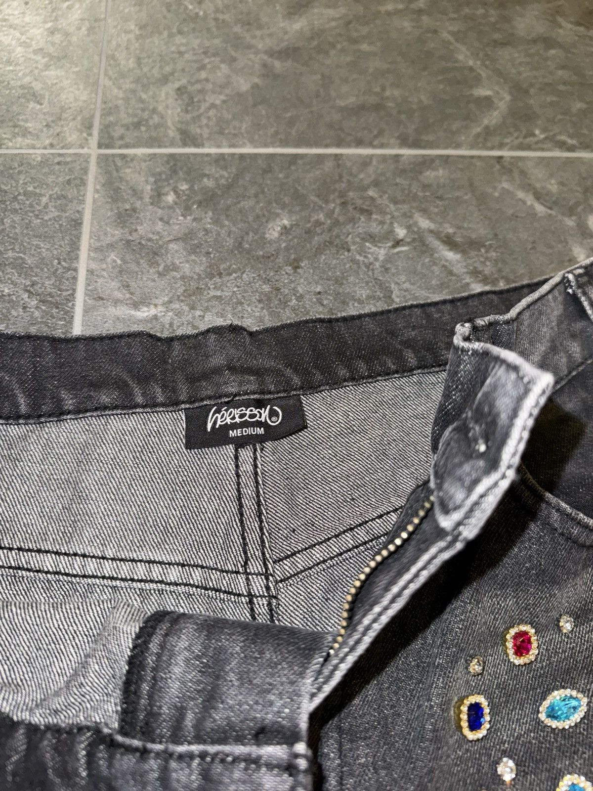Other Herisson Jeans – Baggy Fit – Blau – Größe M Size US 32 / EU 48 - 3 Thumbnail