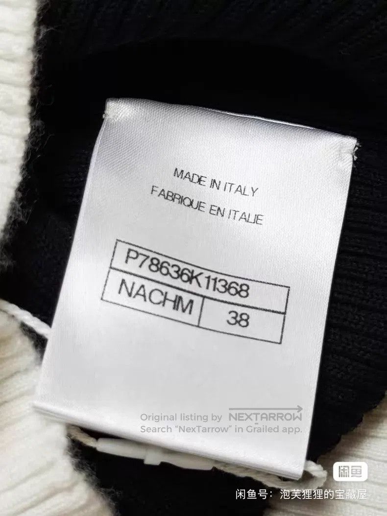 Chanel Chanel Black and white-edged hollow double C knitted vest Size XS / US 0-2 / IT 36-38 - 5 Thumbnail