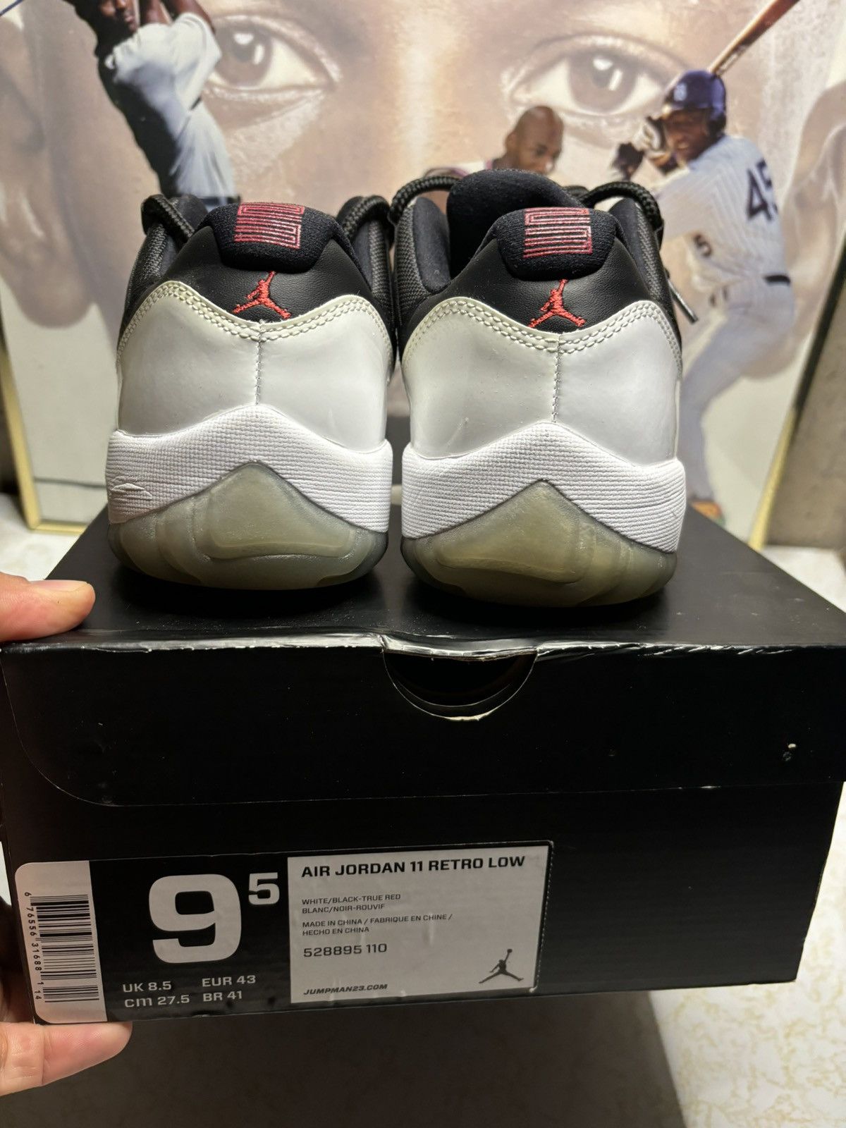 Jordan Brand Jordan Retro 11 low ‘tuxedo’ Size US 9.5 / EU 42-43 - 7 Thumbnail