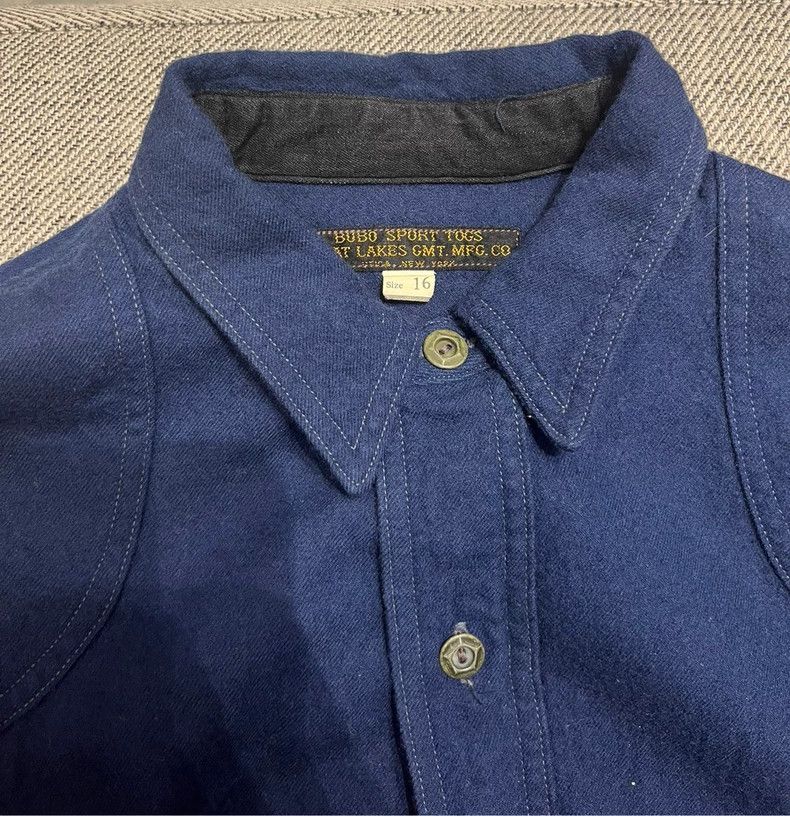 Freewheelers Freewheelers Woollen blended fabric pullover shirt Size US M / EU 48-50 / 2 - 2 Thumbnail