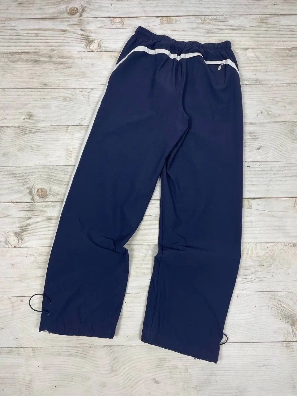 Nike Vintage Nike Track Pants 00s Striped Swoosh Nylon Y2K Size US 32 / EU 48 - 13 Thumbnail