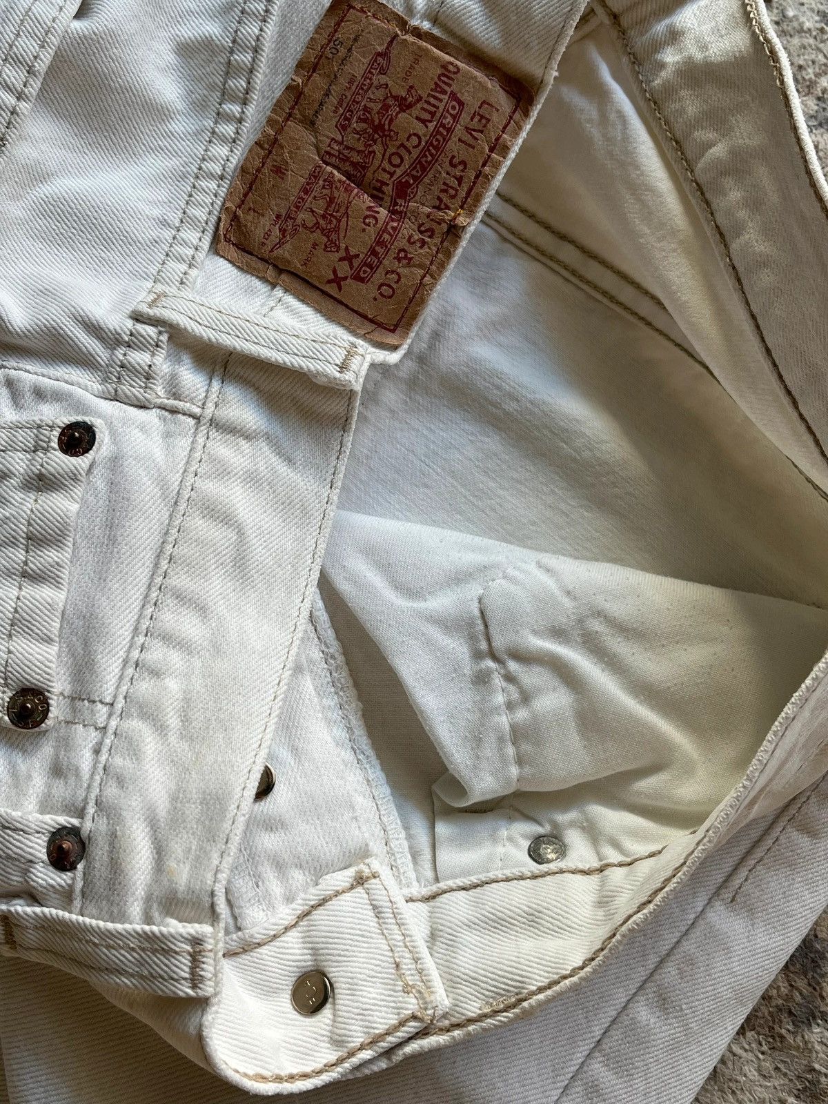 Levi's Levi’s Made in USA Jeans 501 Sz W30 L34 1992 Denim Rare Size US 30 / EU 46 - 10 Thumbnail