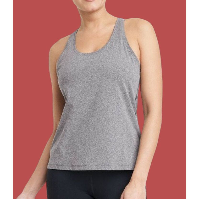 Other All In Motion - Women's Essential Racerback - Tank Top - Hea Size XS / US 0-2 / IT 36-38 - 1 Thumbnail