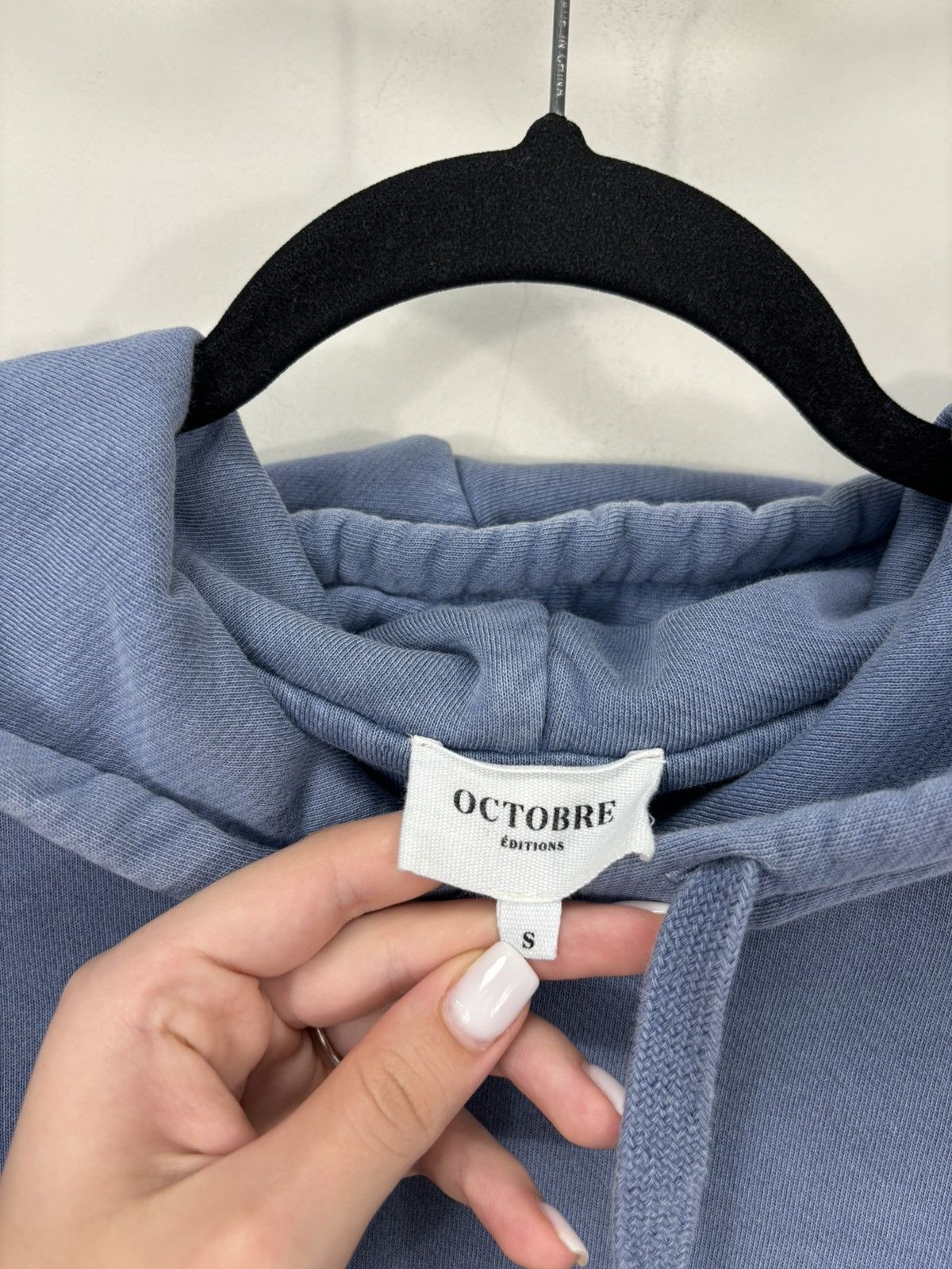Other Octobre Editions Men’s Classic Blue Hoodie Size US S / EU 44-46 / 1 - 8 Thumbnail