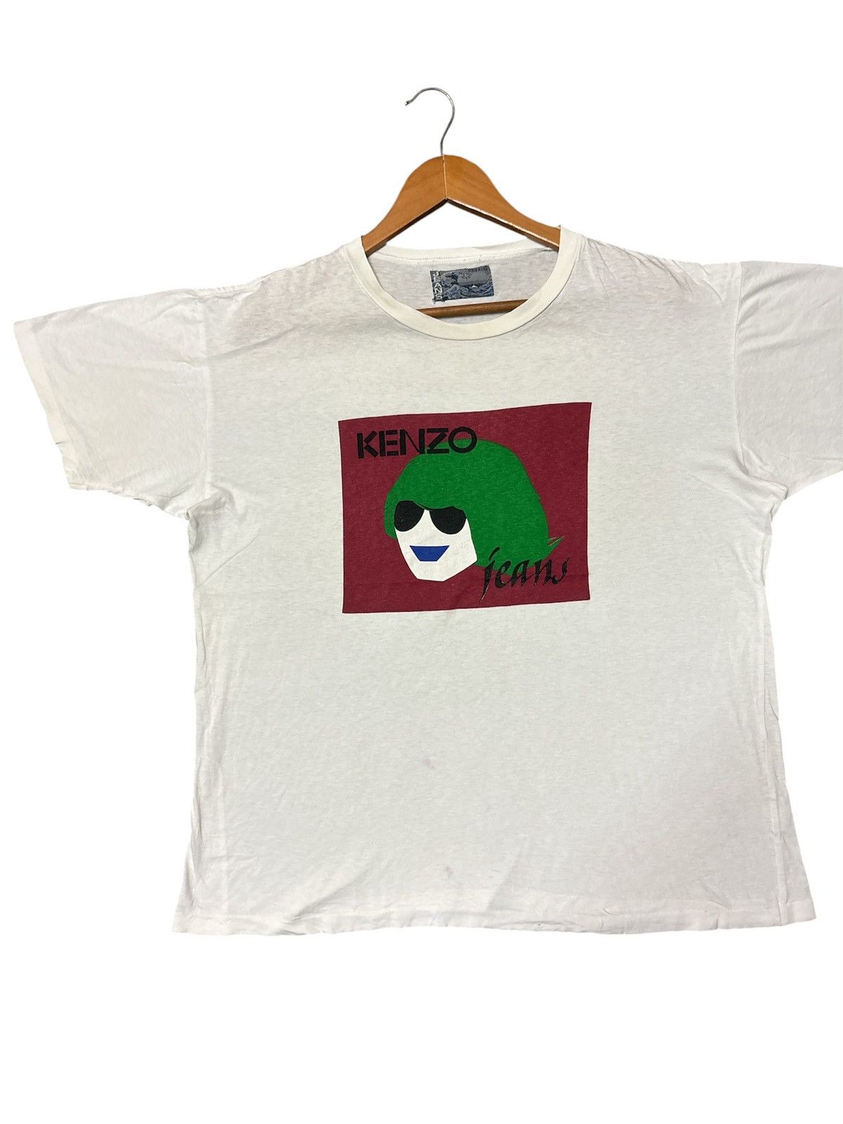 Kenzo 💥RARE💥VINTAGE KENZO JEANS TSHIRT TEE🔥 Size US XL / EU 56 / 4 - 3 Thumbnail