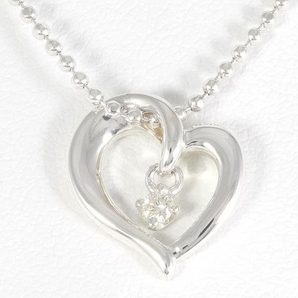 Other Other 4℃ Silver Diamond Necklace Metal Necklace Size ONE SIZE - 1 Thumbnail