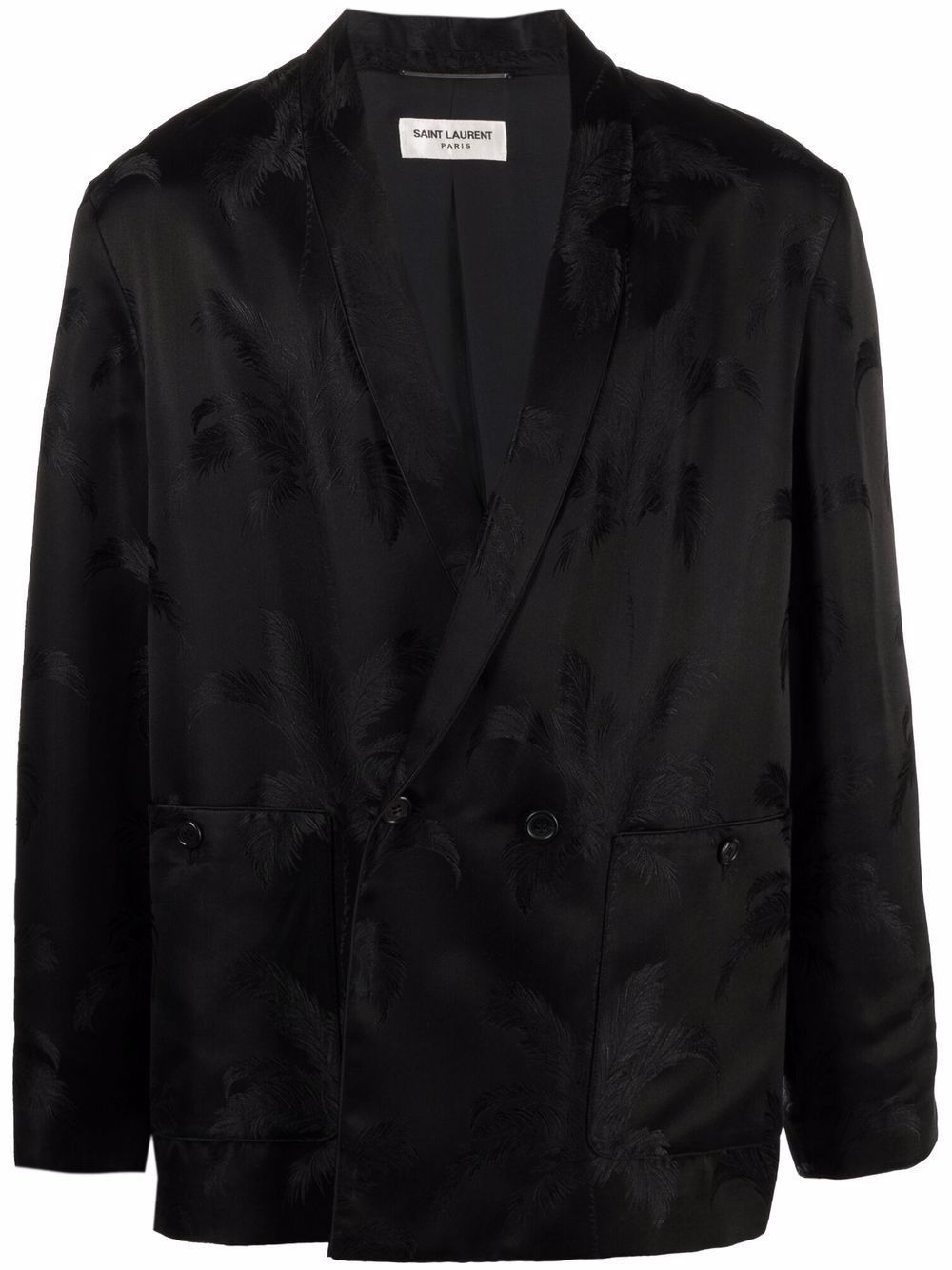 $4K Silk Palm Tree Japanese Style Blazer