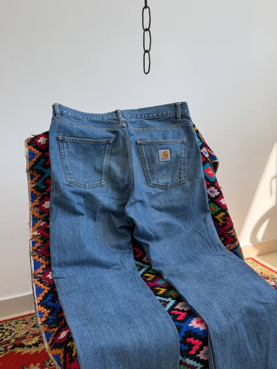 Carhartt Vintage 90s Carhartt Single Knee Work Pants Carpenter Jeans Size US 30 / EU 46 - 1 Thumbnail