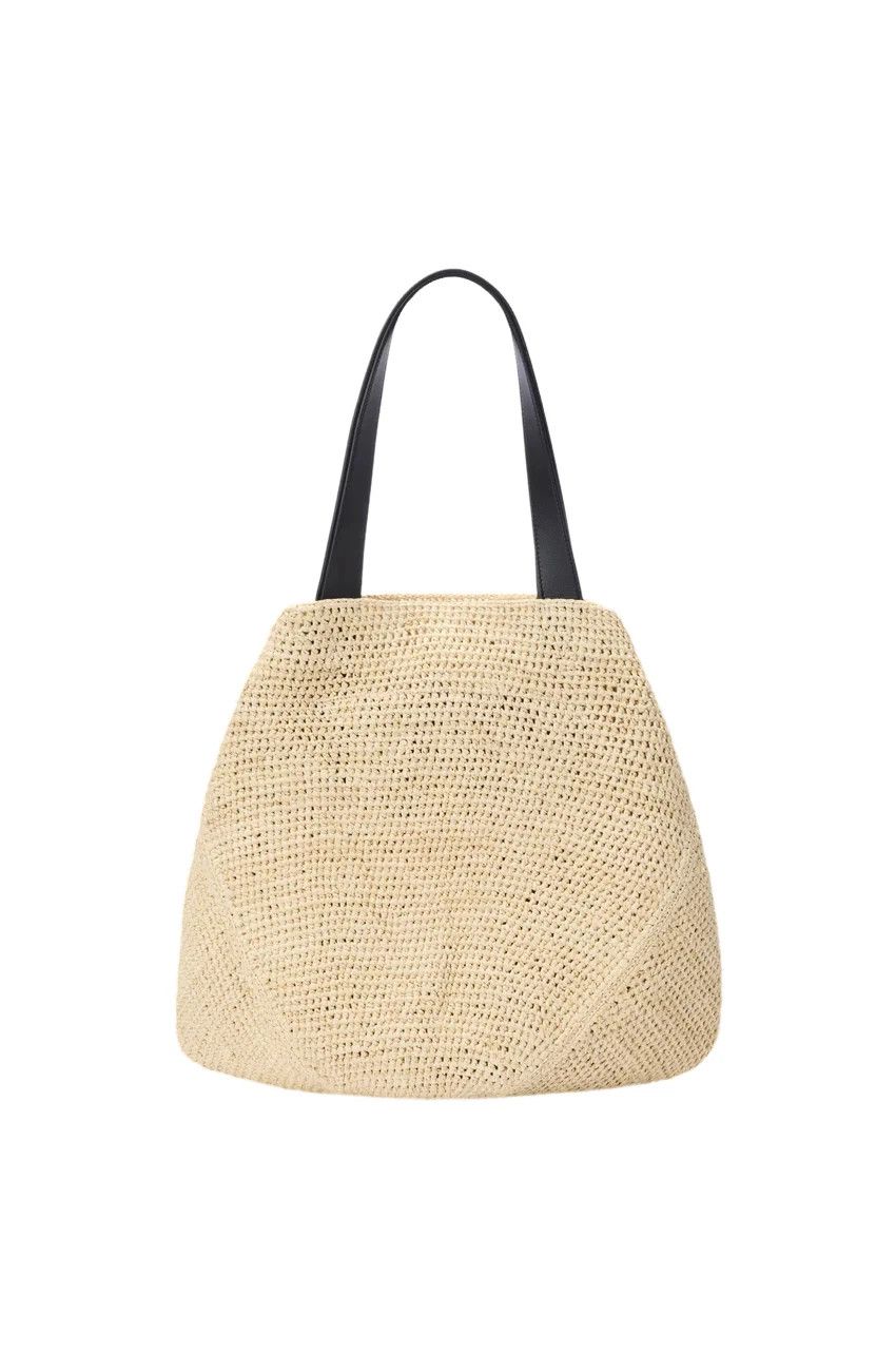 Loewe LOEWE Punch Hole Natural Raffia Shopper New & Auth Size ONE SIZE - 2 Thumbnail