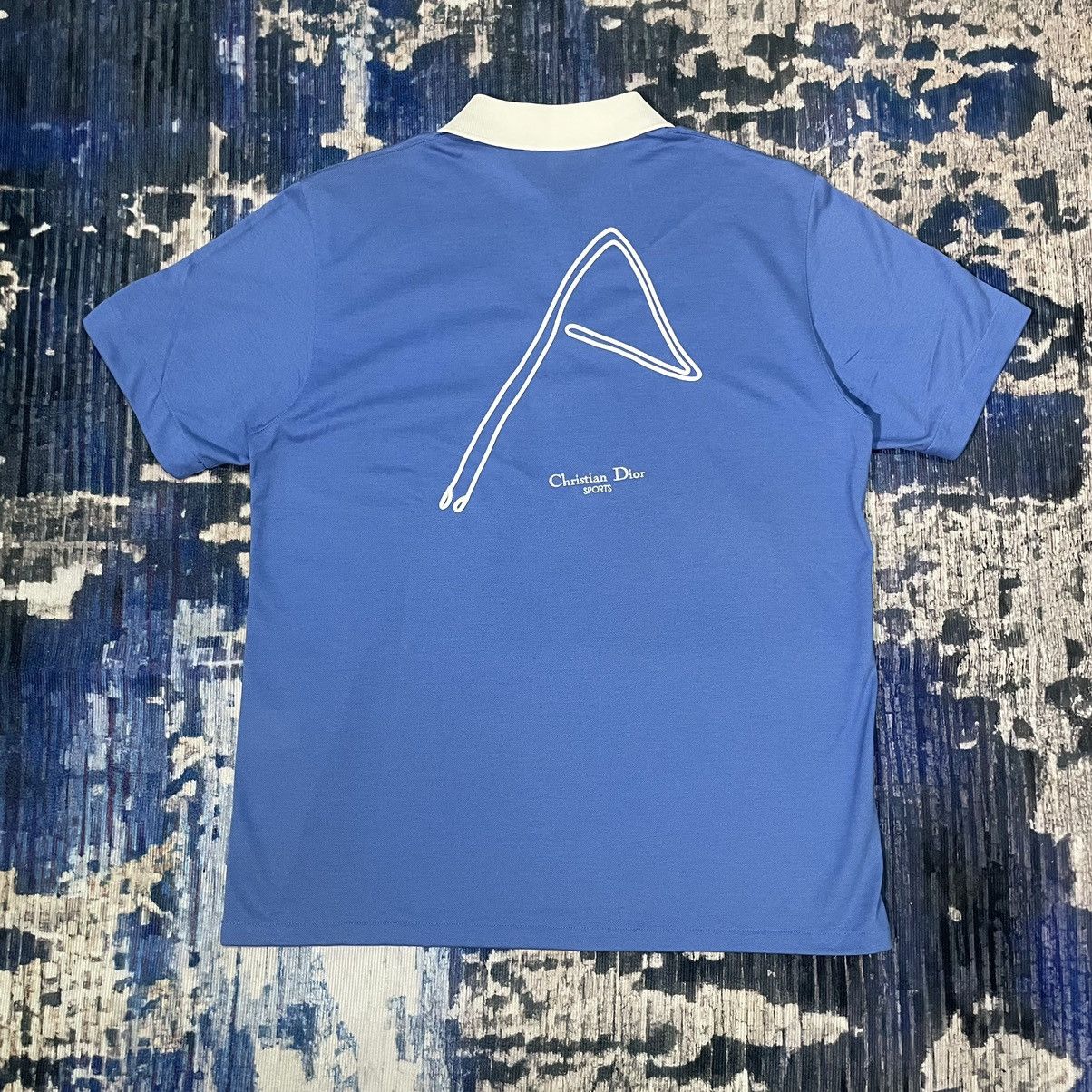Dior Vintage Christian Dior Sports Archive Blue Polo Collar Shirt Size US S / EU 44-46 / 1 - 15 Thumbnail