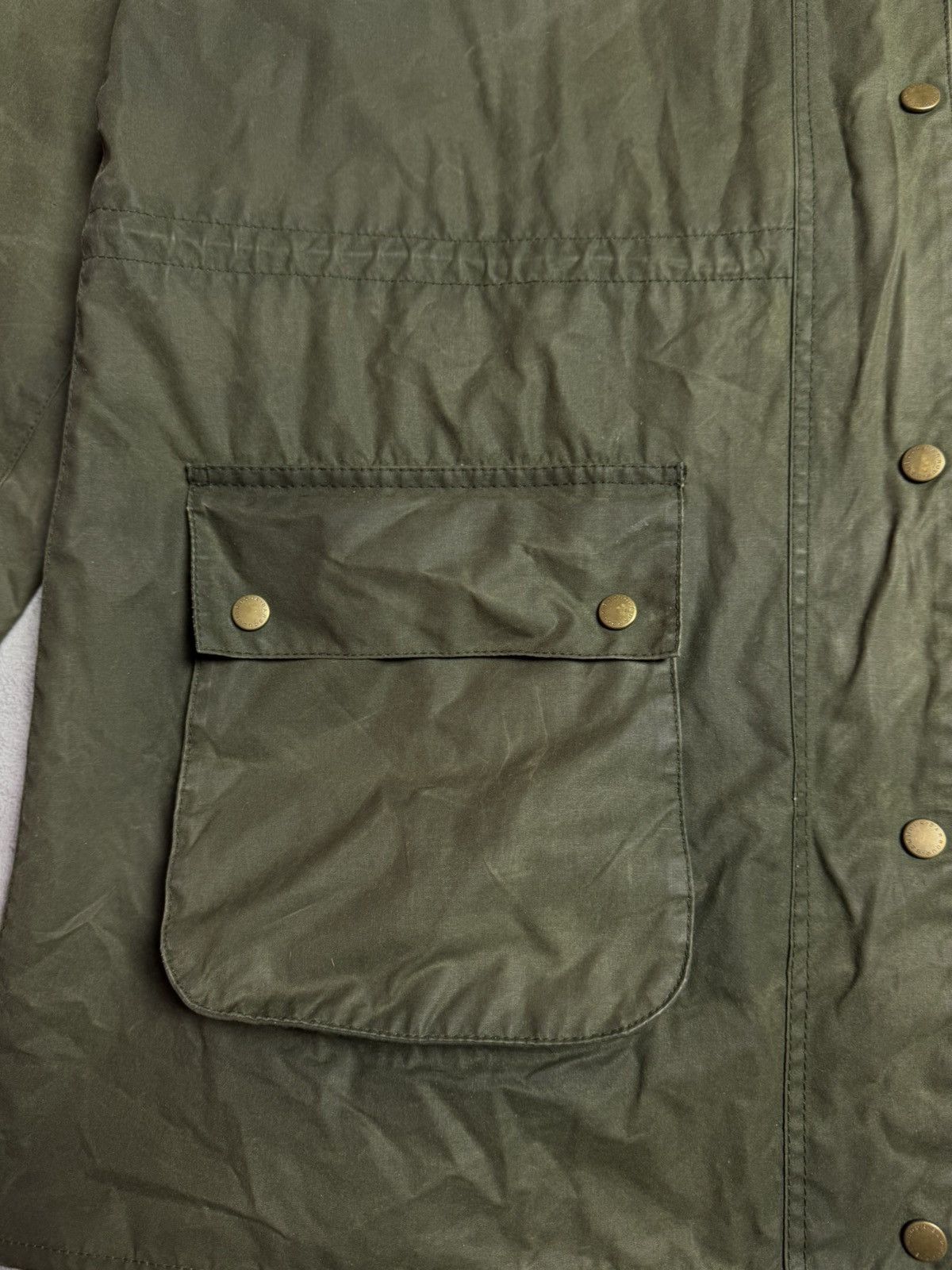 Barbour Barbour SMU Durham Wax Cotton Jacket size UK 18 US 14 Size XL / US 12-14 / IT 48-50 - 8 Thumbnail