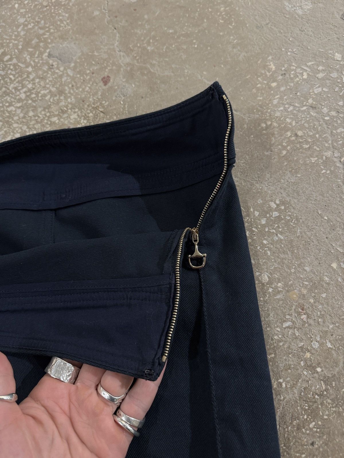 Gucci Gucci by Tom Ford denim skirt 2005 Size 30" / US 8 / IT 44 - 8 Thumbnail