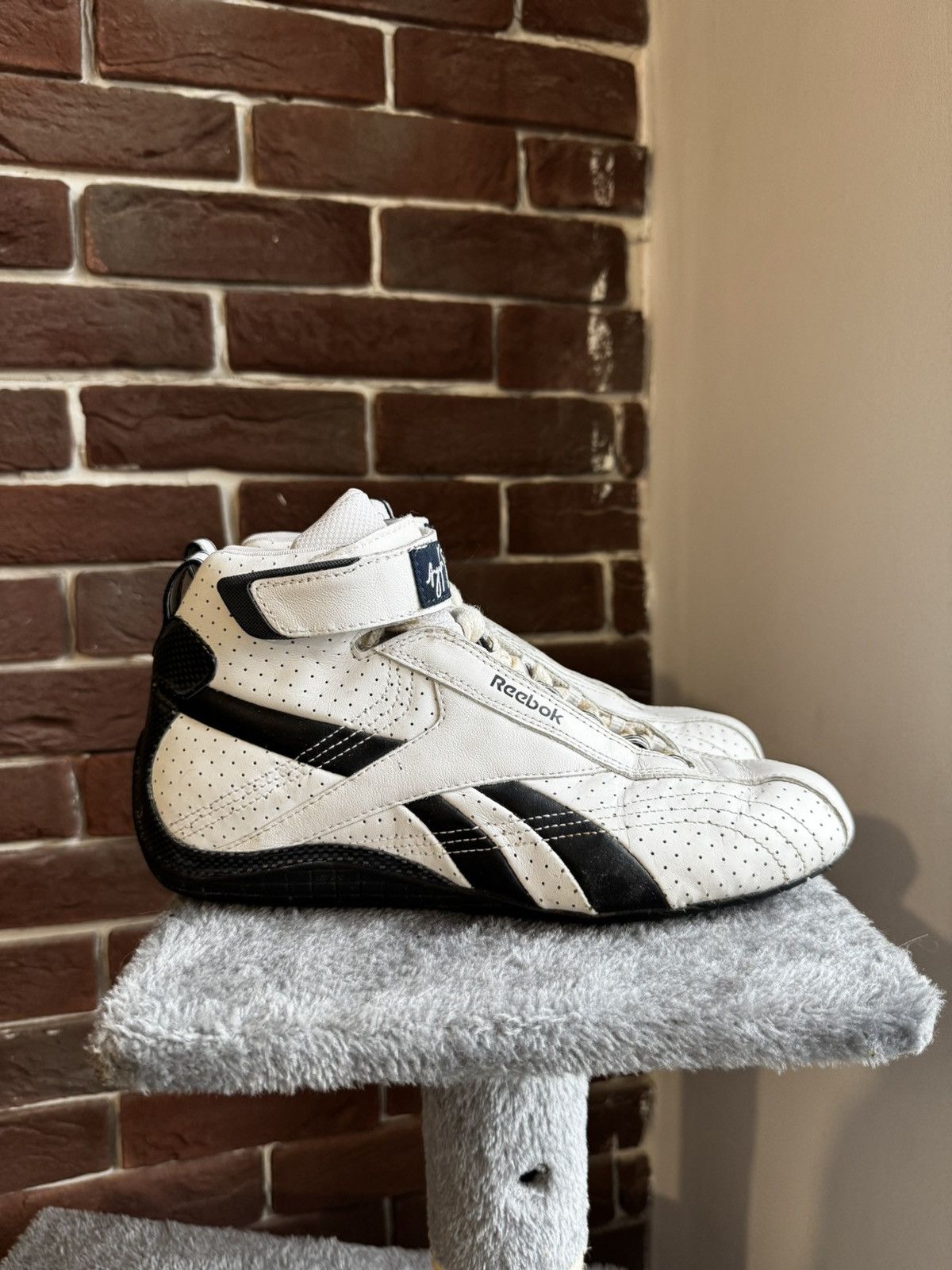 Puma Vintage Puma x Ayrton Senna Racing High Top Sneakers Shoes Size US 6.5 / IT 36.5 - 1 Thumbnail