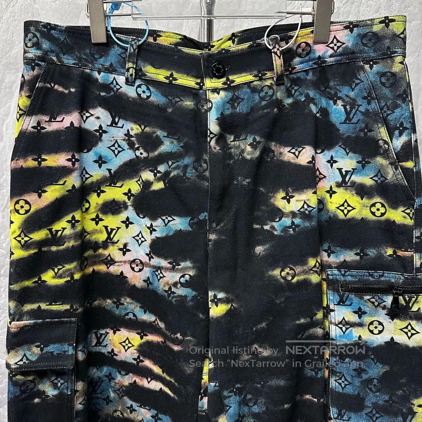 Louis Vuitton louis vuitton colorful denim cargo pants. Size US 38 / EU 54 - 2 Thumbnail