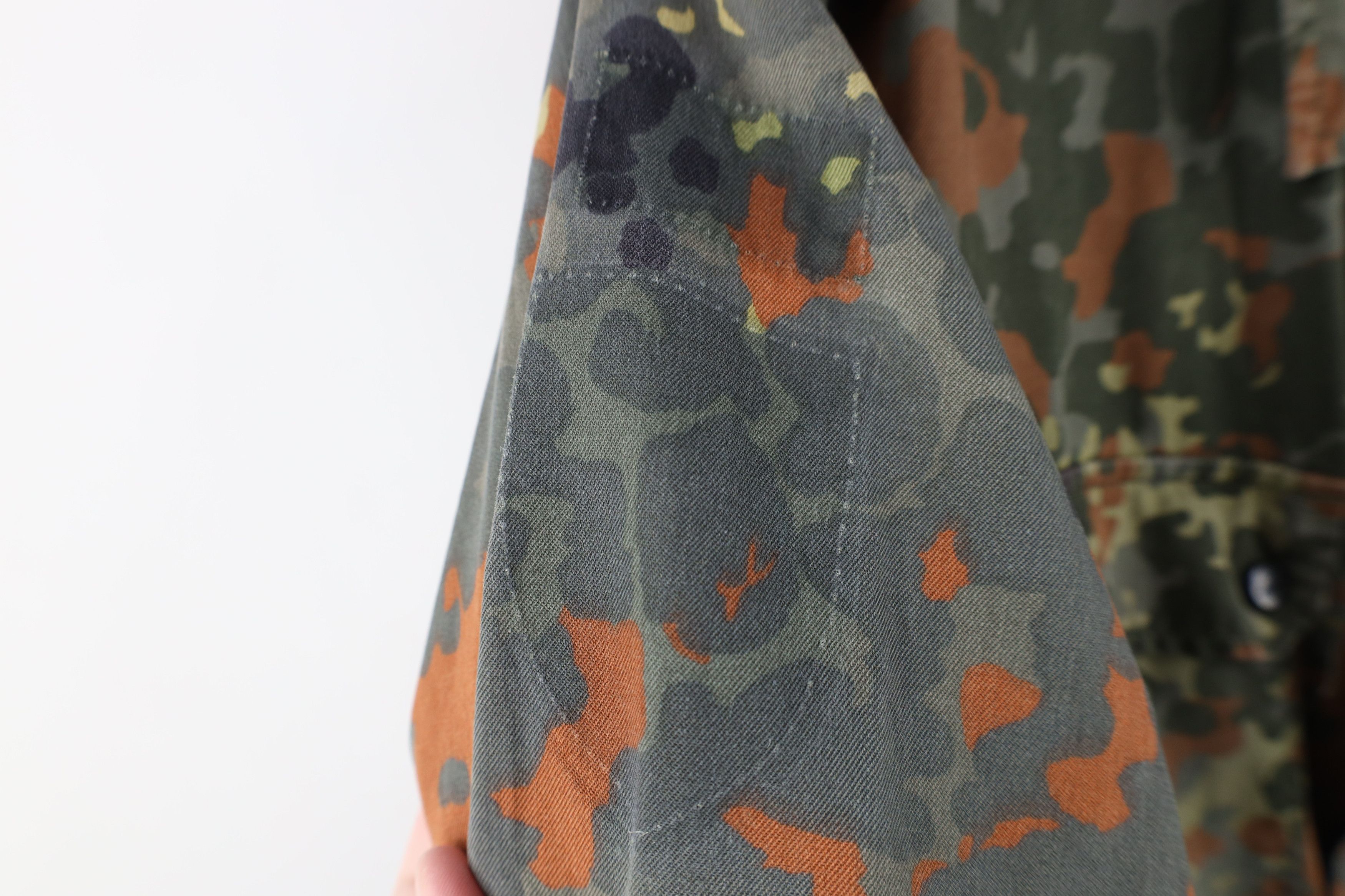 Vintage Vintage 90s German Military Camouflage Shirt Field Jacket Size US L / EU 52-54 / 3 - 8 Thumbnail