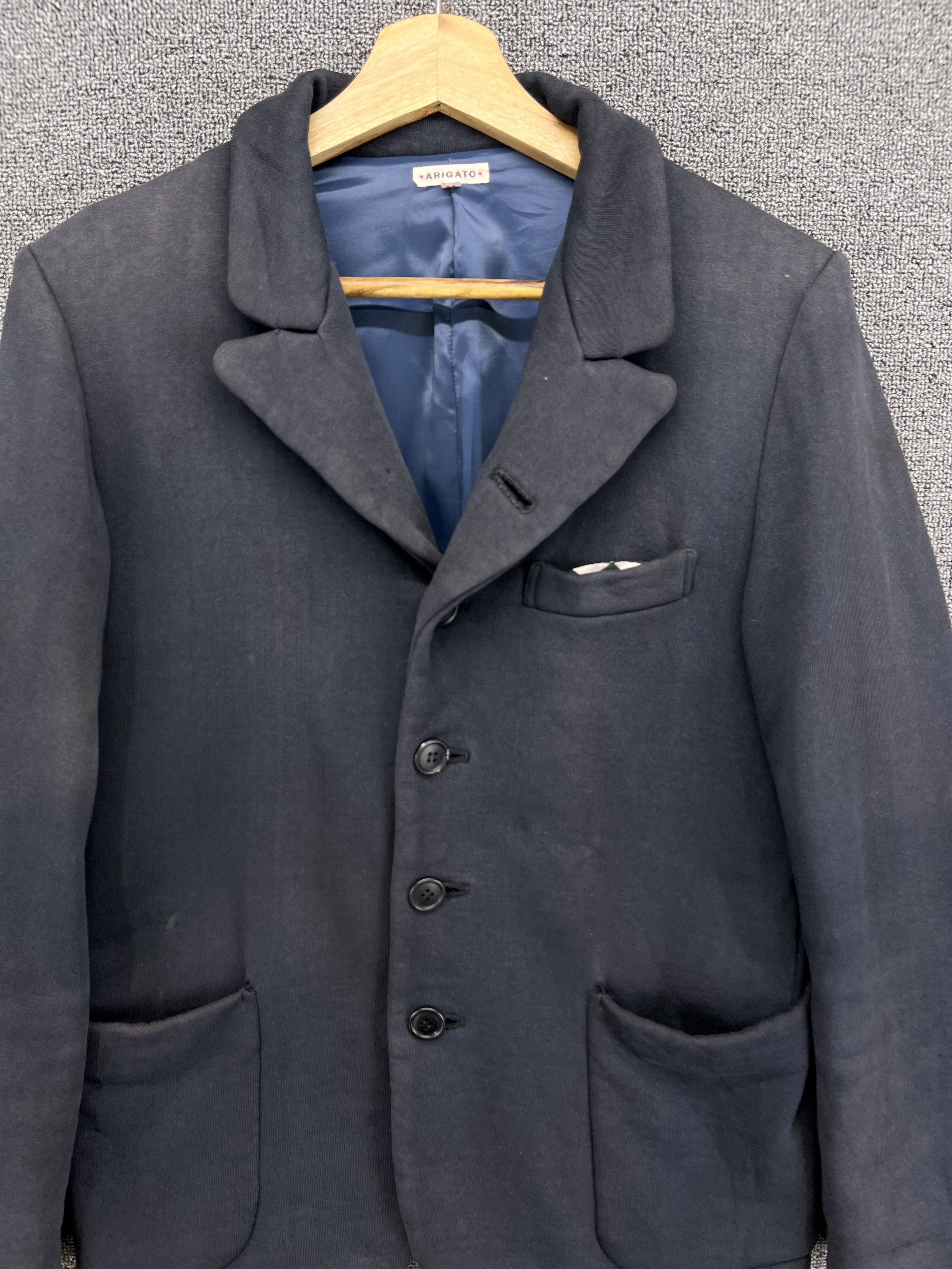 Blue Blue Japan Vintage Blue Blue Japan Arigato Rare Button Up Jacket Size M / US 6-8 / IT 42-44 - 5 Thumbnail