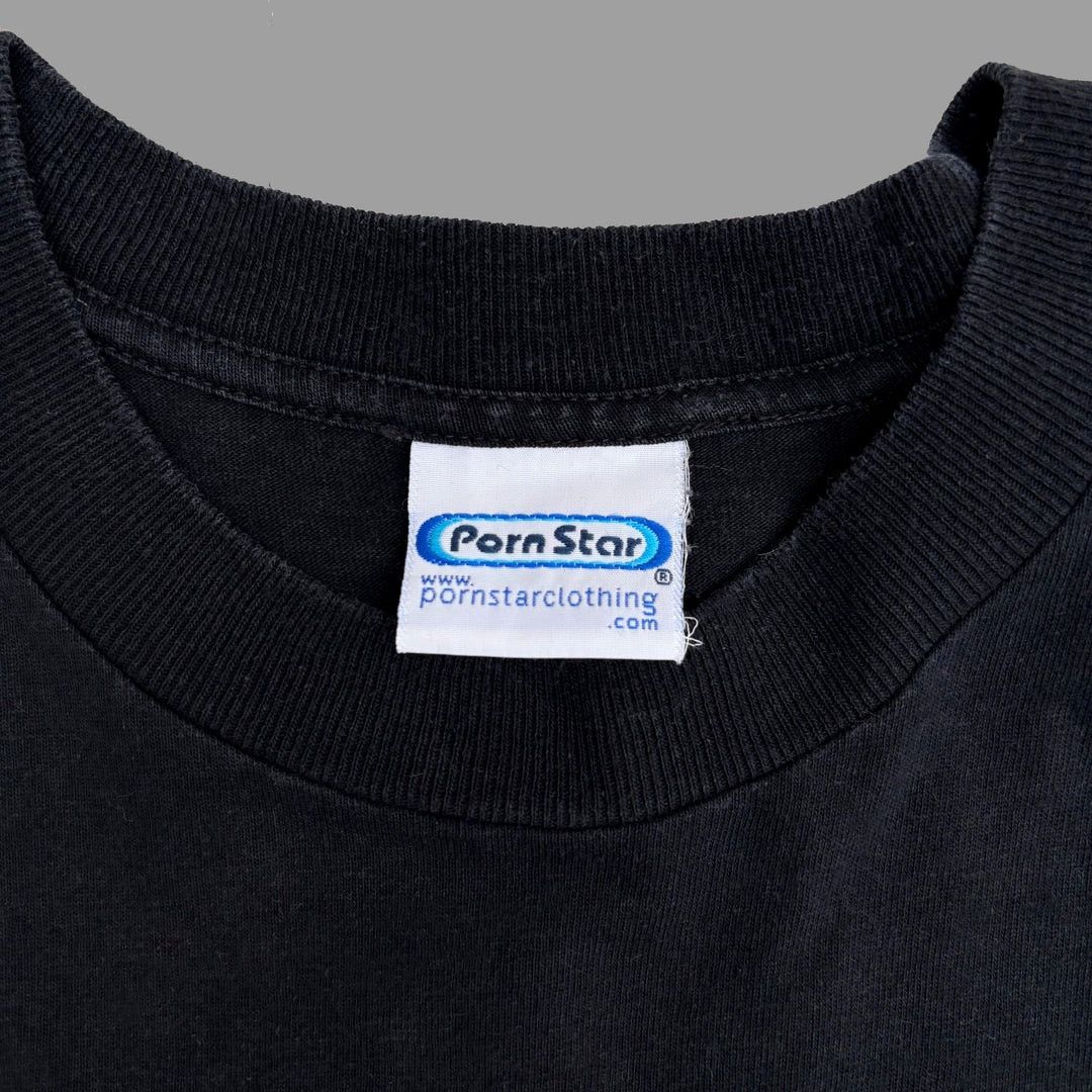 Vintage Pornstar 1990 90s Vintage 69 Baseball Rare L/S Logo T-Shirt Size US XL / EU 56 / 4 - 5 Thumbnail