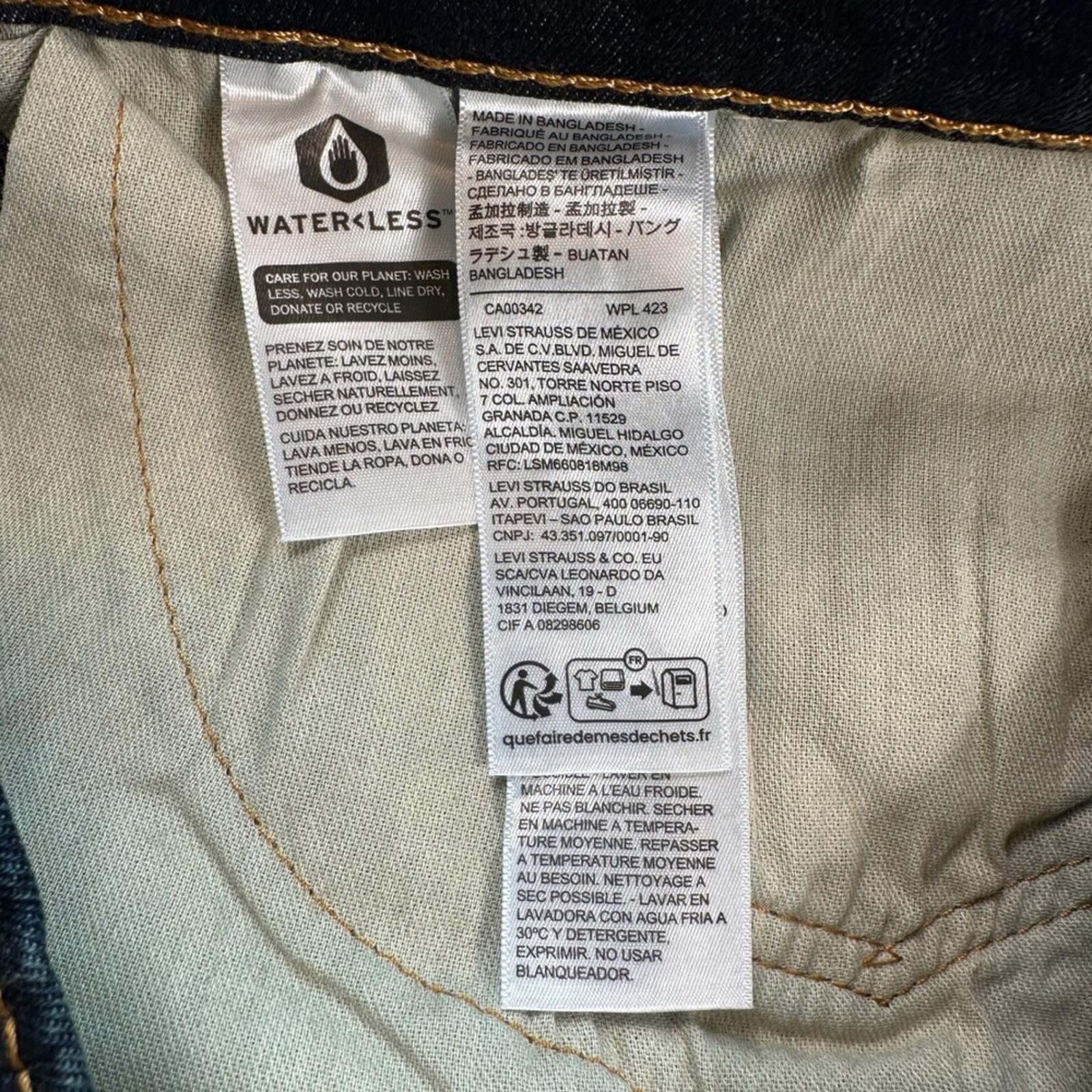 Other Levis 541 Jeans Men's 46x30 Athletic Taper Dark Wash Stretch Size US 44 / EU 60 - 8 Thumbnail