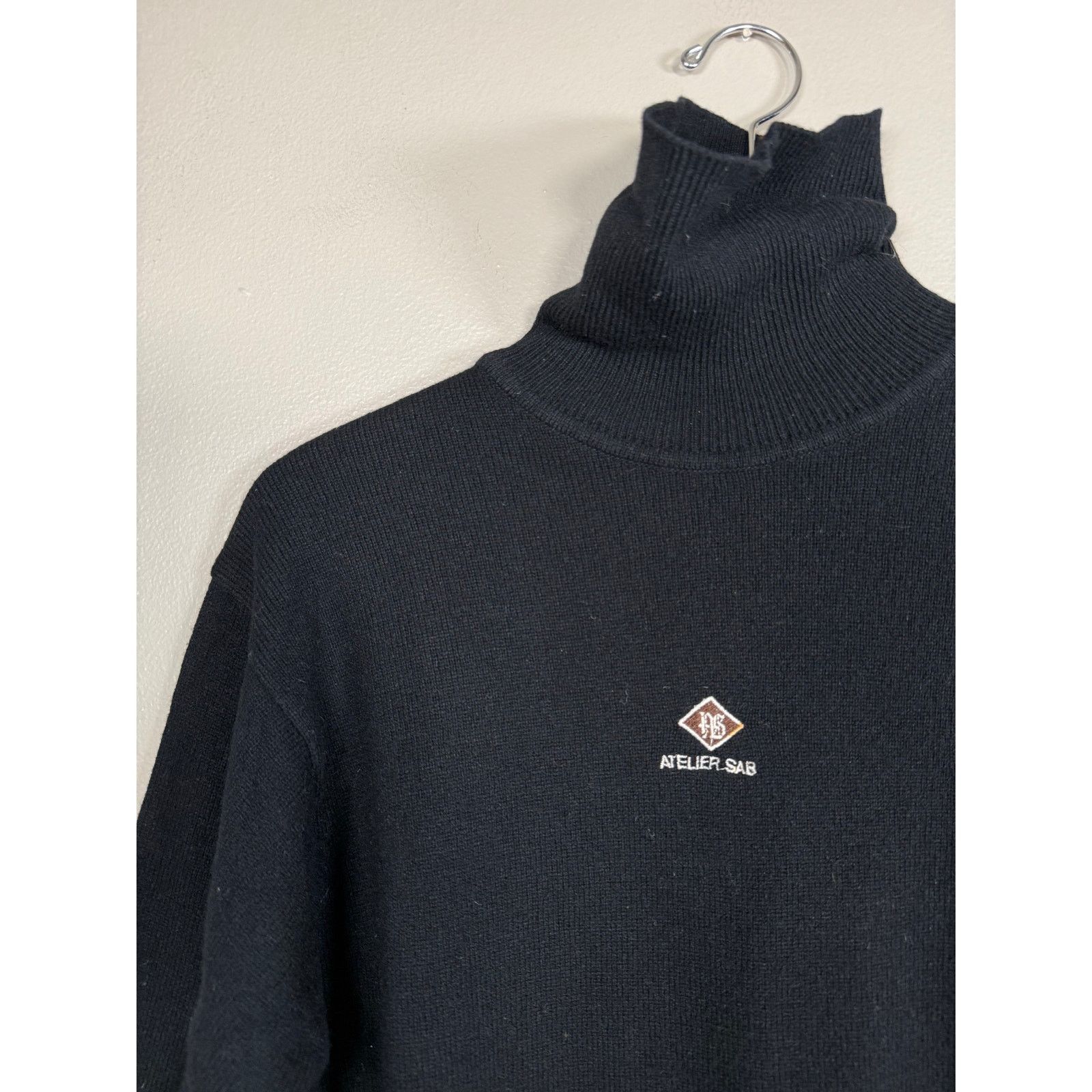 Japanese Brand Atelier Sab logo wool turtleneck sweater M Size US M / EU 48-50 / 2 - 6 Thumbnail