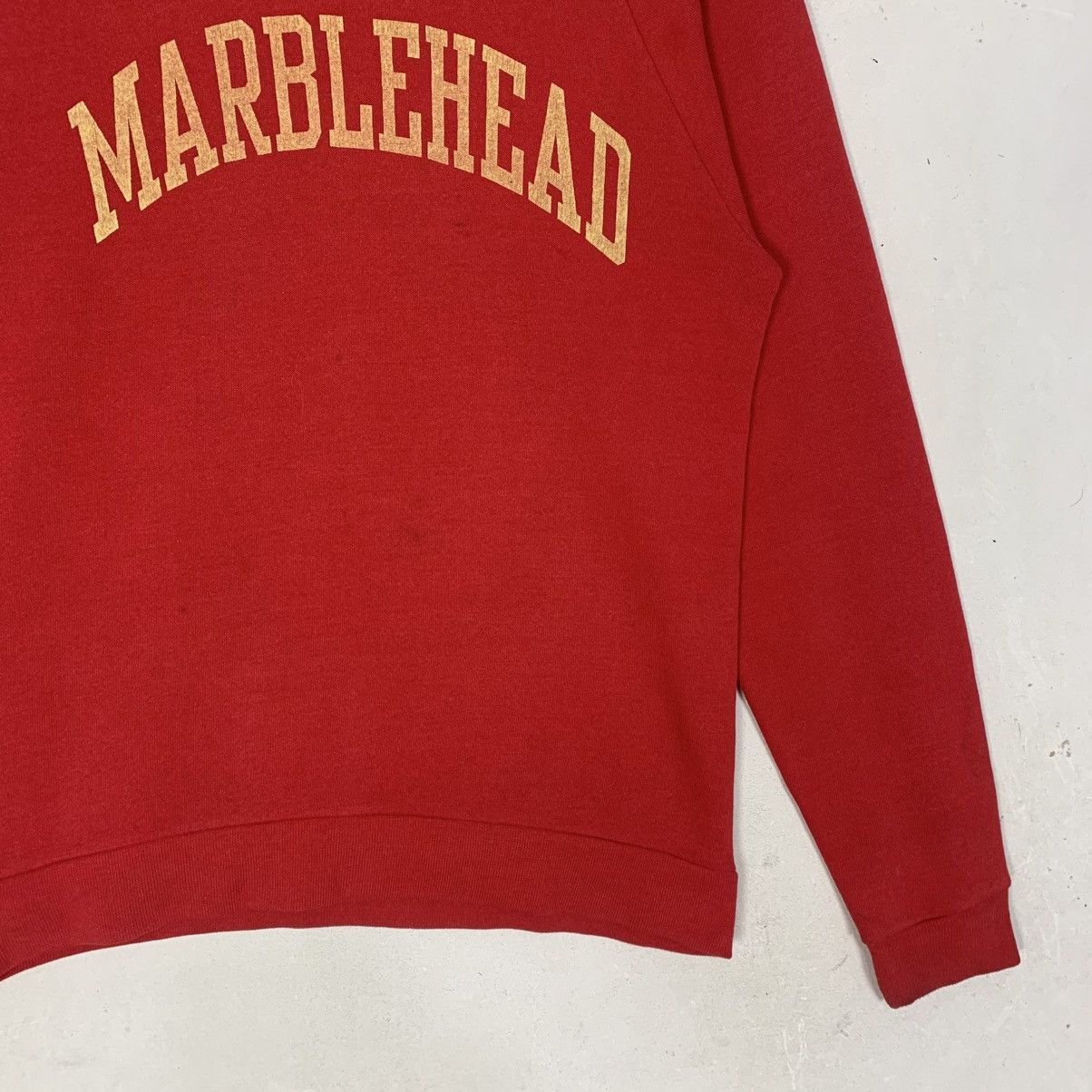 Vintage Vintage Santee Pluma Marblehead Gold Arch Logo Sweatshirt Size XS / US 0-2 / IT 36-38 - 4 Thumbnail