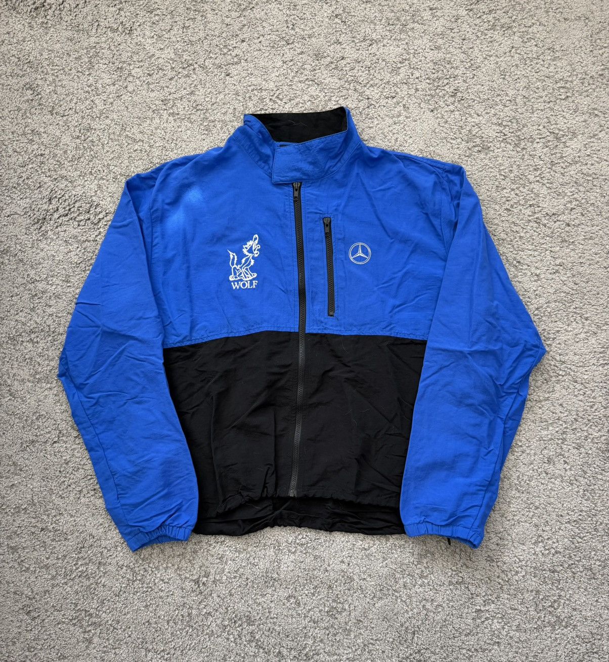 Mercedes-Benz Vintage Mercedes Benz Service Formula 1 Racing Work Jacket Size US XL / EU 56 / 4 - 1 Thumbnail
