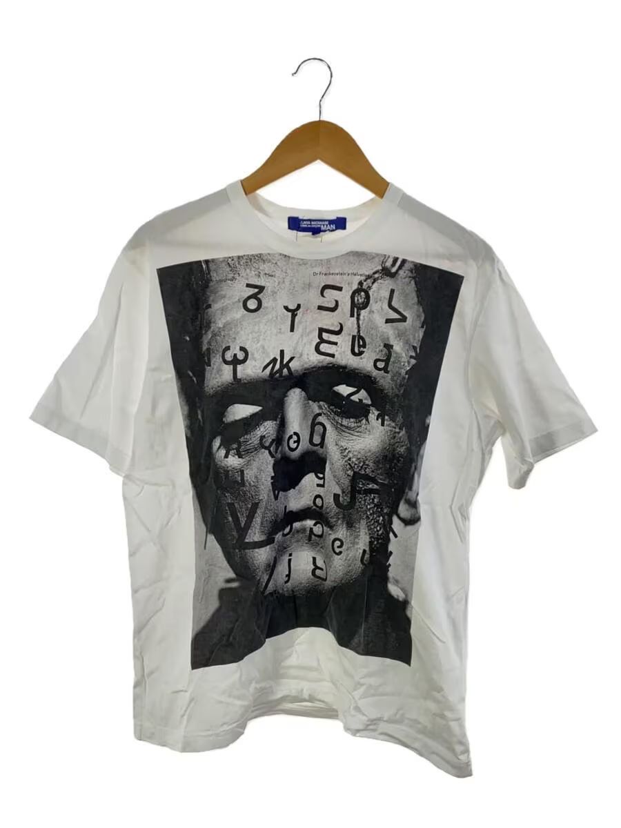 Pre-owned Comme Des Garcons X Junya Watanabe Frankenstein's Monster Tee In White