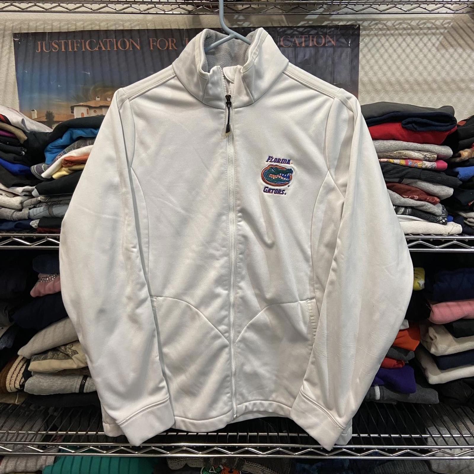 Designer Antigua Florida Gators Embroidered zip up Womans Jacket sz M Size M / US 6-8 / IT 42-44 - 1 Thumbnail
