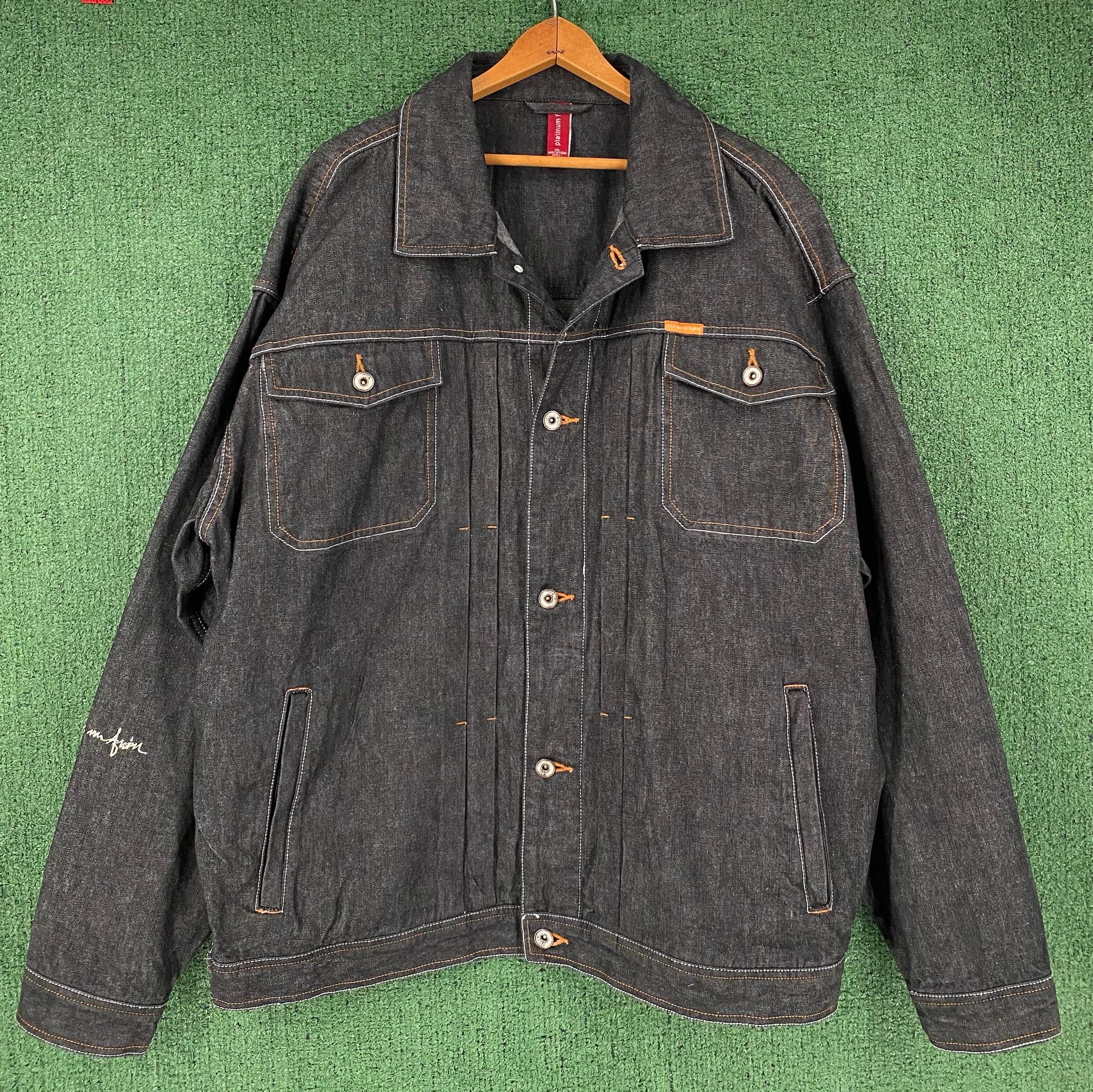 Fubu Y2K Platinum Fubu MushMouth Fat Albert Ski Jean Jacket 2XL Size US XXL / EU 58 / 5 - 2 Thumbnail
